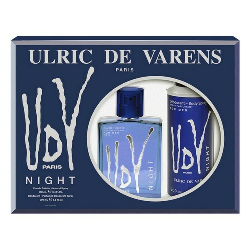 Ulric De Varens Duft-Set Udv Night For Men Lote 2 Piezas