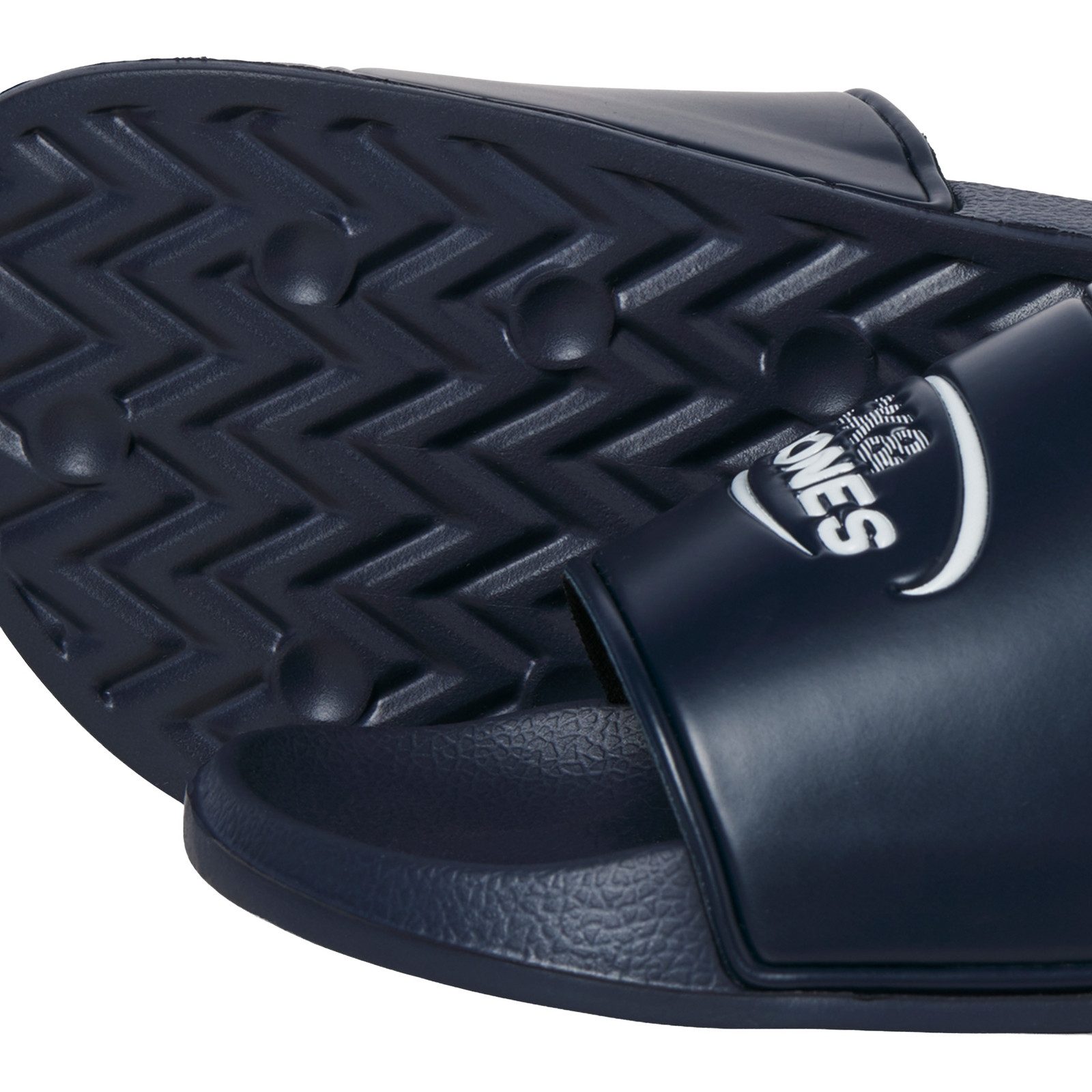 Jack & Jones JFWOSCAR Logo Slider Badeschuh mit plakativem Markenschriftzug – Bild 4 von 4
