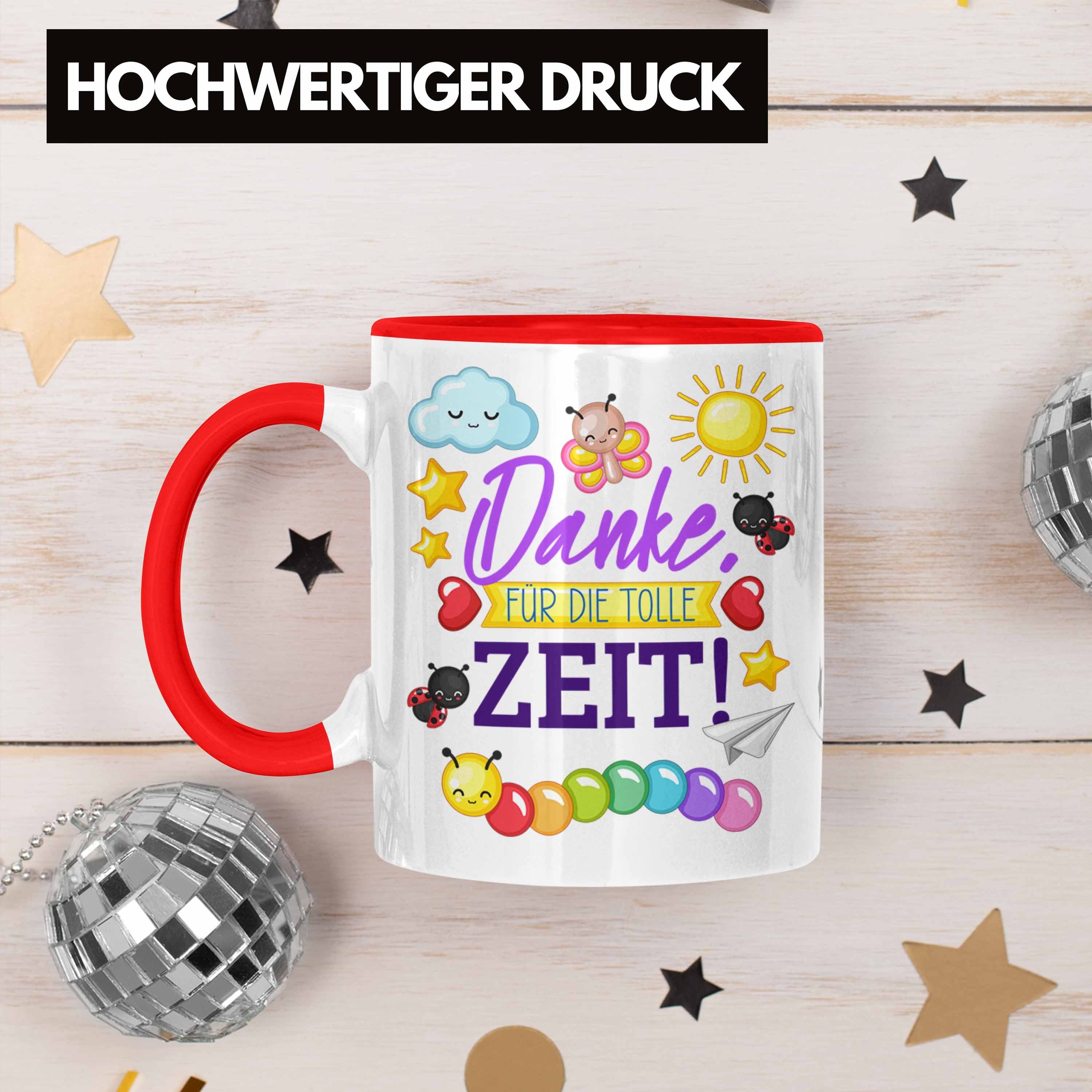 Trendation Tasse Trendation - Danke Für Die Tolle Zeit Tasse Abschied Abschiedsgeschenk