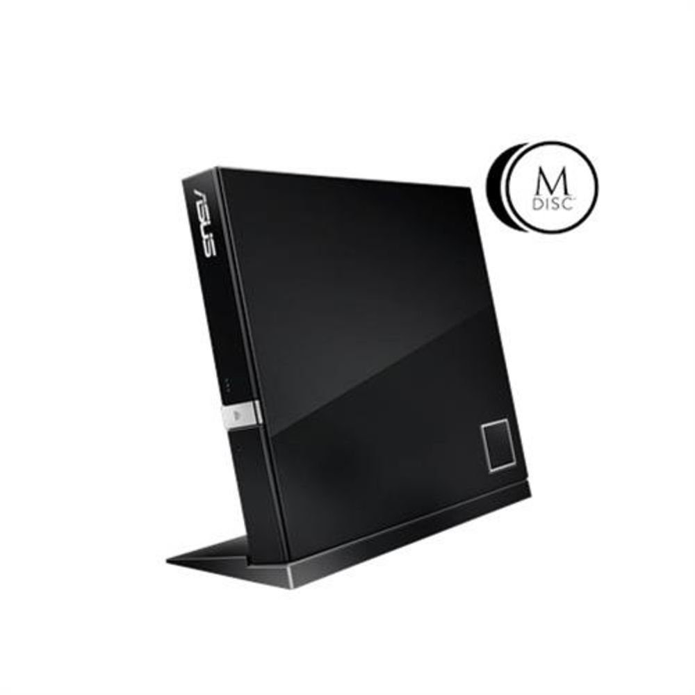 Asus SBW-06D2X-U Blu-ray-Brenner (extern, Slim, 6x Blu-Ray BDXL Brenner, M-DISC)