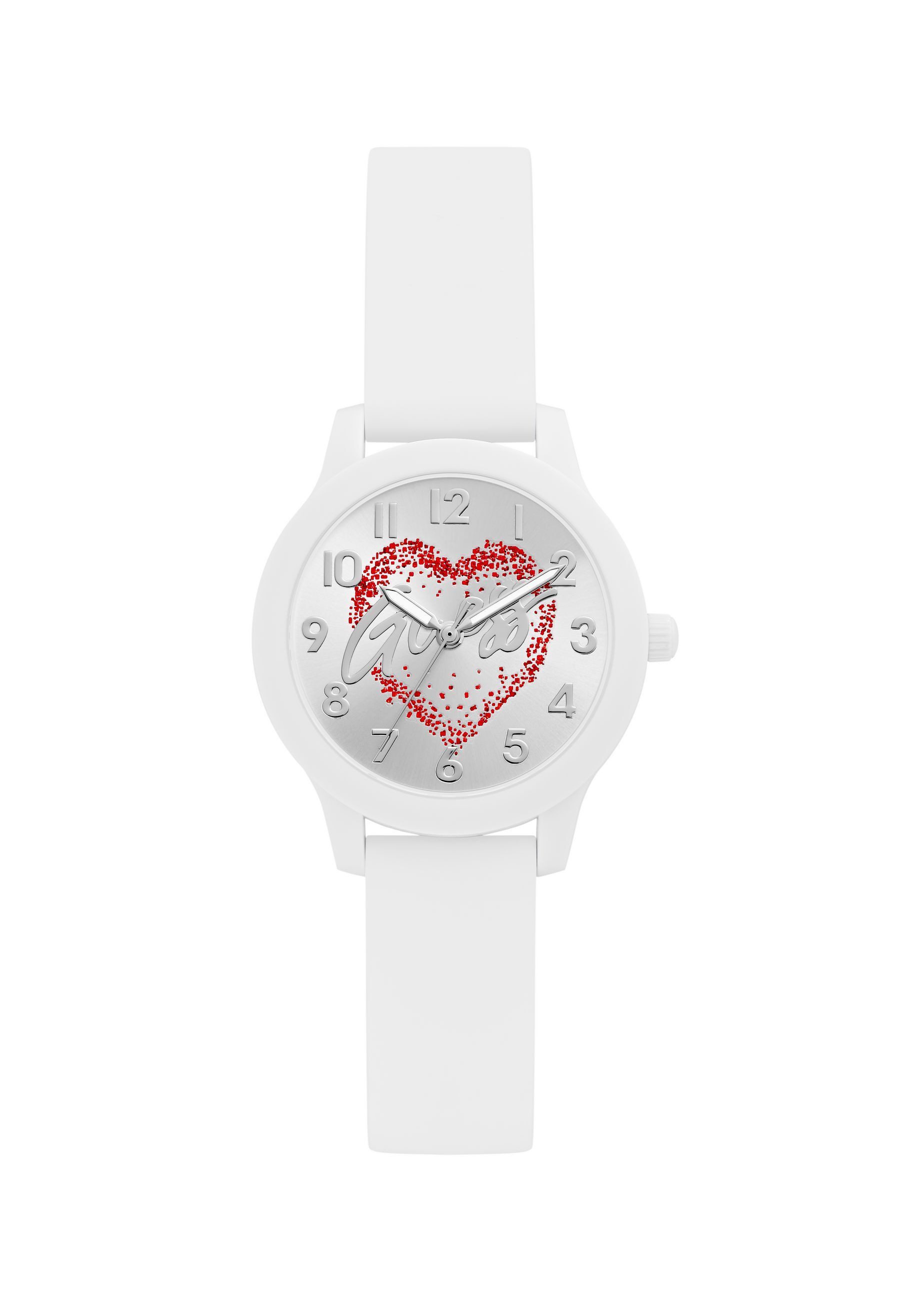 Guess Quarzuhr HILLARY, (1-tlg., Not a set – not applicable to this product), Quarz Analog