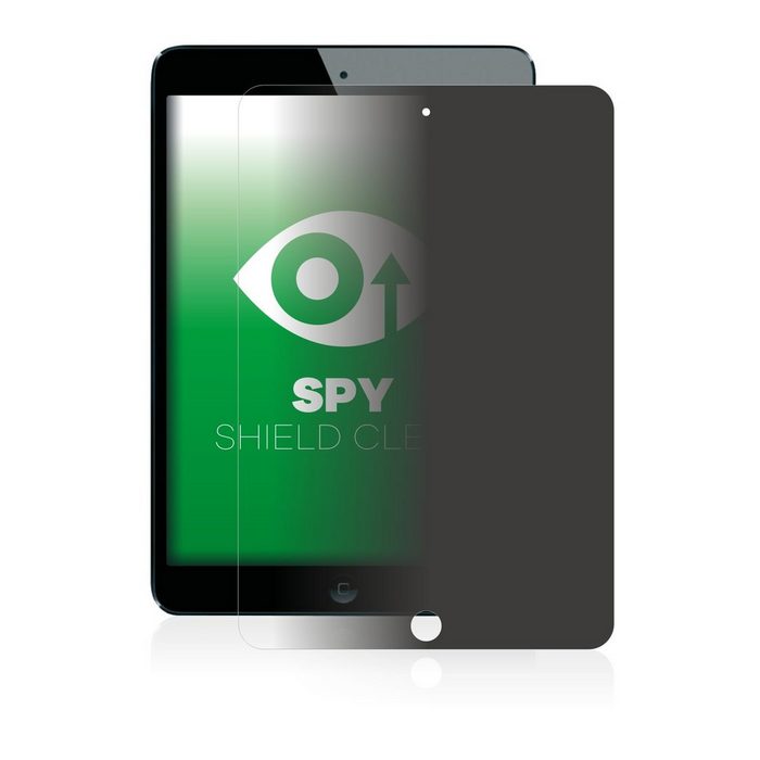 upscreen Blickschutzfolie für Apple iPad Mini 1 2012 Displayschutzfolie Blaulichtfilter Privacy Folie Schutzfolie Sichtschutz klar Anti-Spy