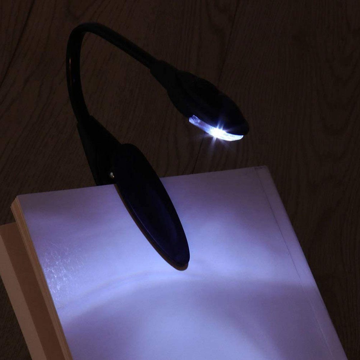 Led Leselampe Gontence Buch Mini Flexibel Leselampe LED Licht Lesezeichen Klemme,
