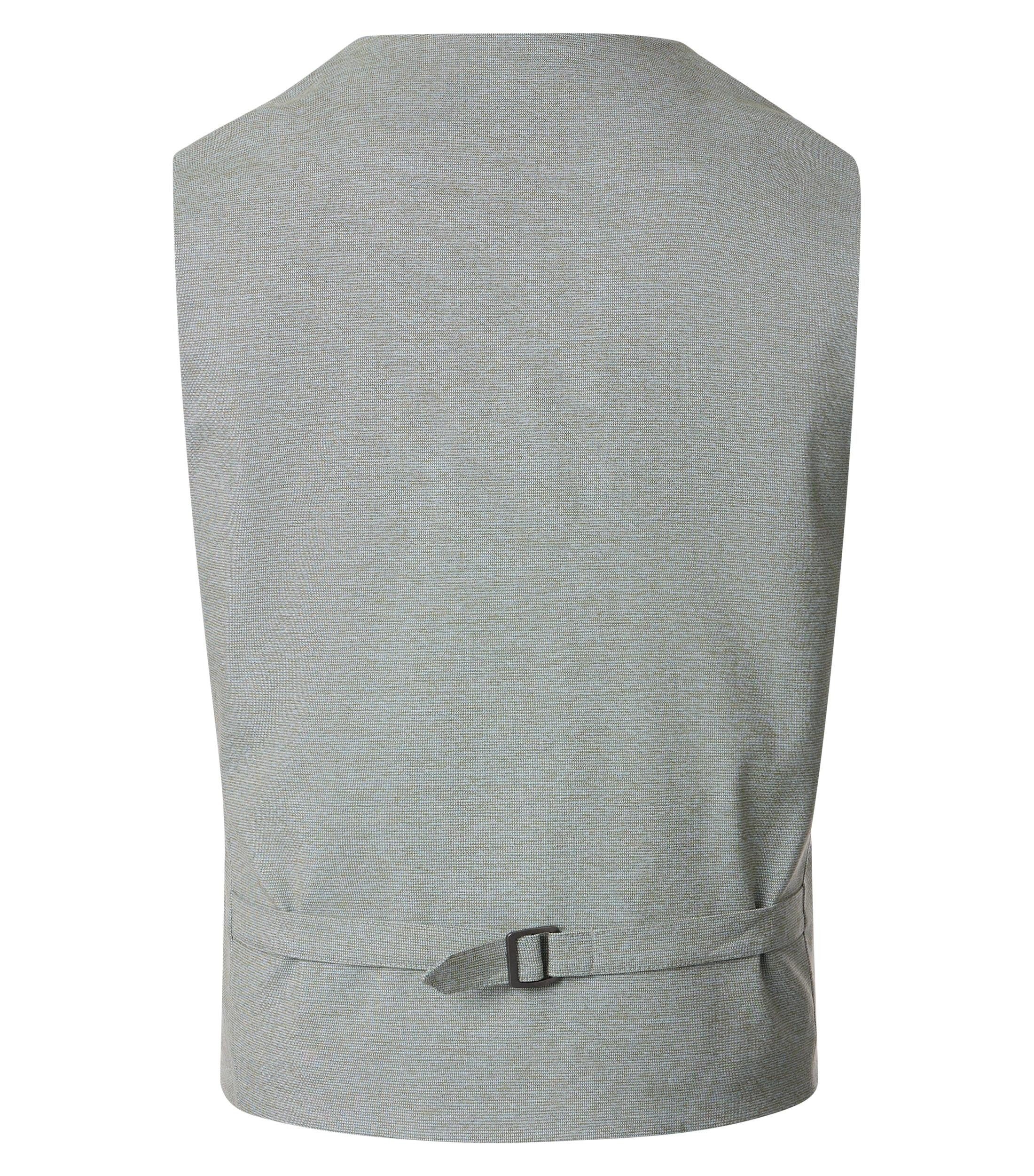 VENTI Anzugweste VENTI Herren Anzugweste FORMAL V-Neck Polyestermix Hellgrün
