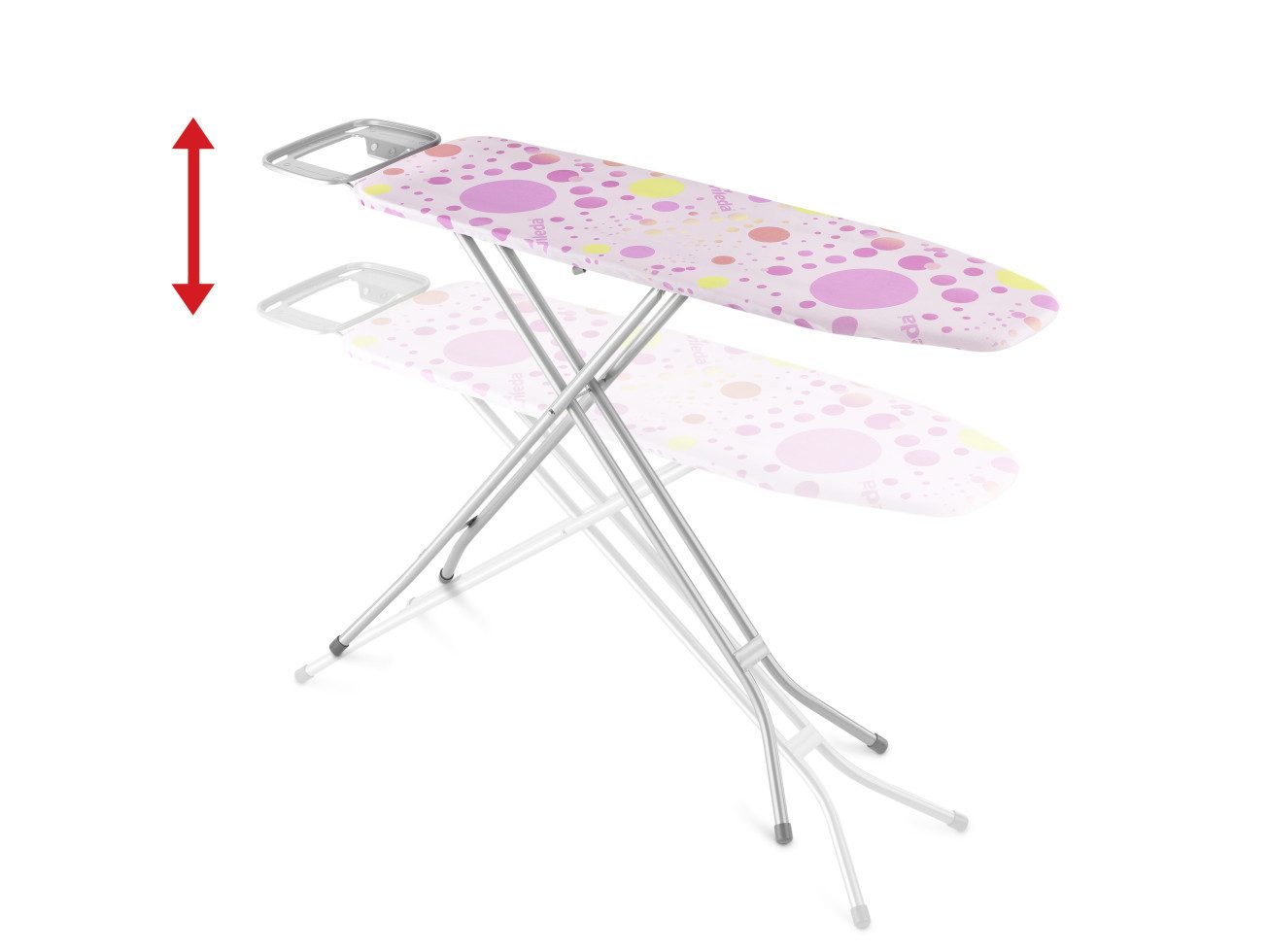 Vileda Bügelbrett Vileda Bügelbrett Neo 114 x 33 cm – Bild 4 von 5