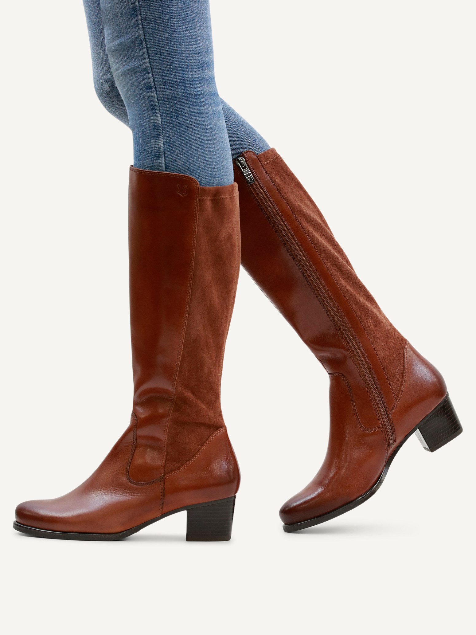 Caprice Stiefel, Blockabsatz, Langschaftstiefel in klassischer günstig online kaufen