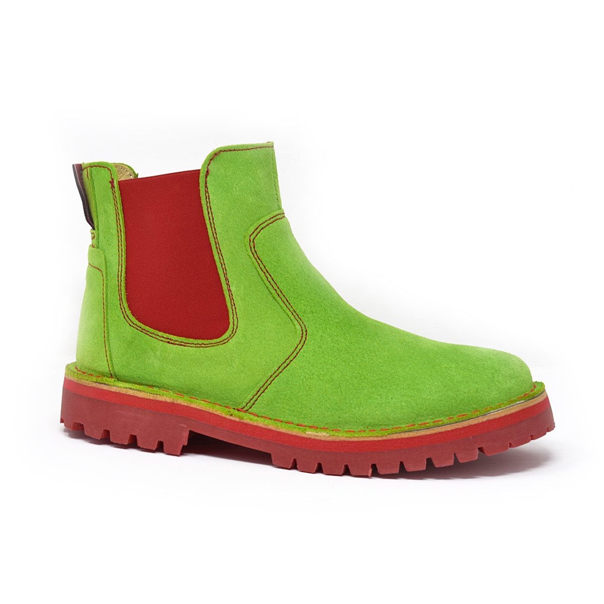 GRÜNBEIN Chelsea Boots Anke Naturform Chelseaboots