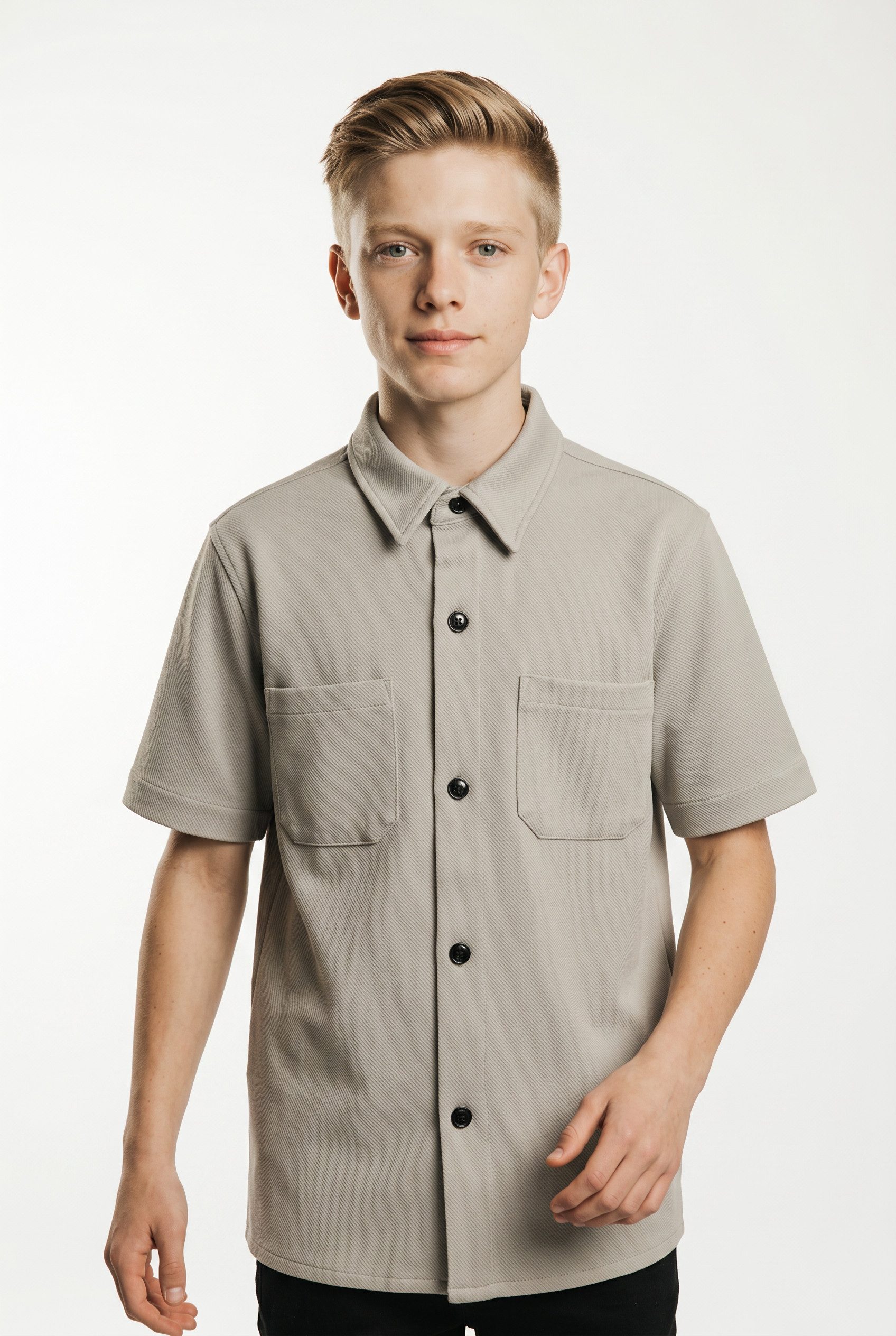 ONLY & SONS junior Kurzarmhemd OSJNEW KODYL REG SS SHIRT SWT NOOS Baumwollmischung, regular fit