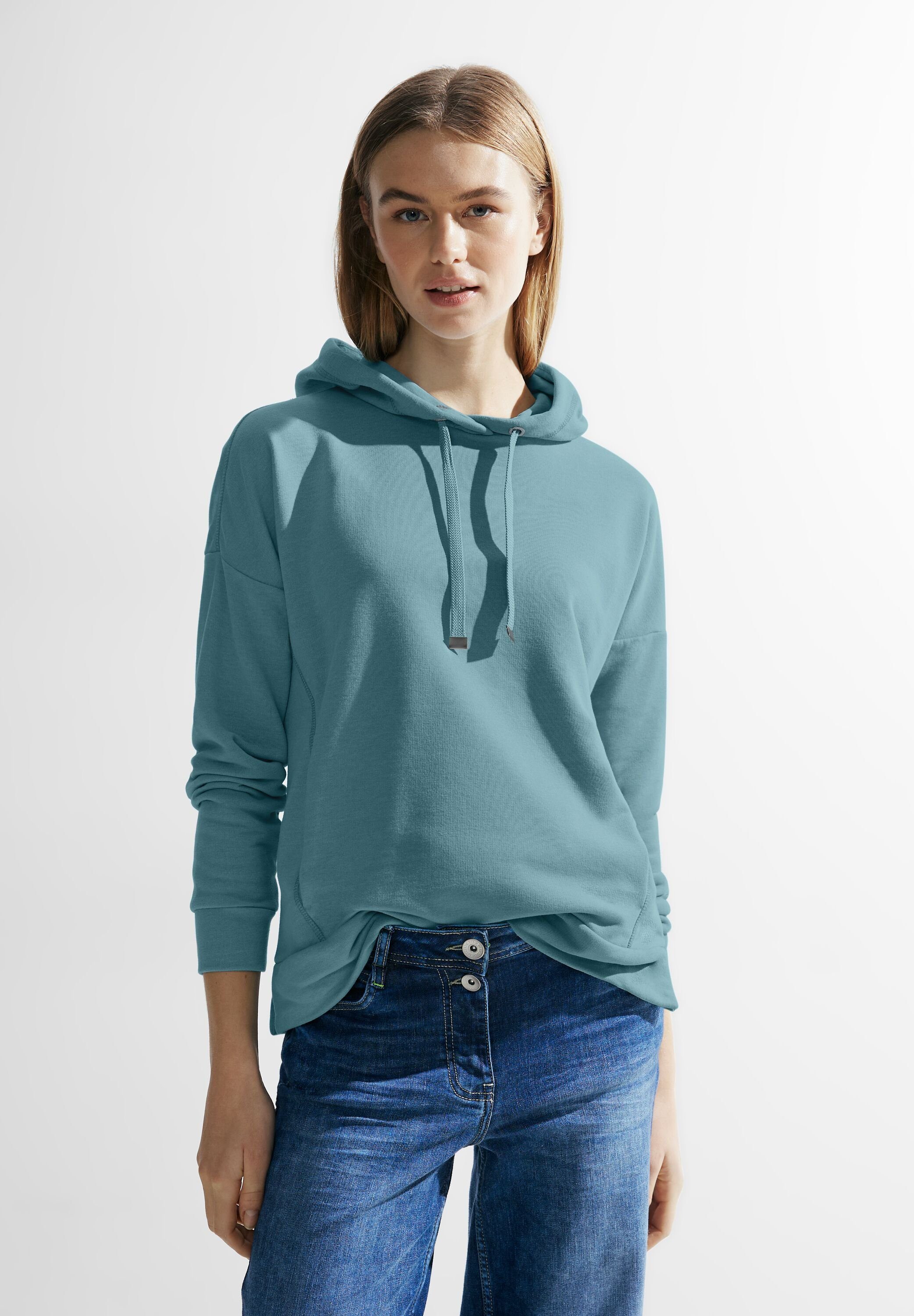 Cecil Hoodie mit Kapuze mit Tunnelzugband