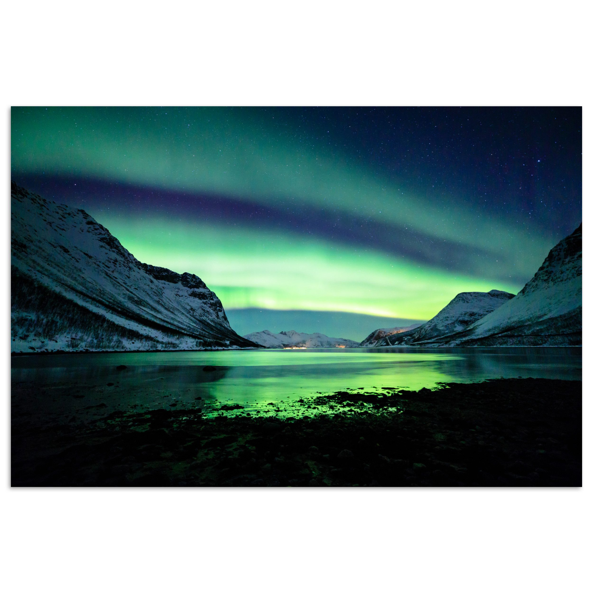MuchoWow Poster Nordlicht - Norwegen - günstig online kaufen