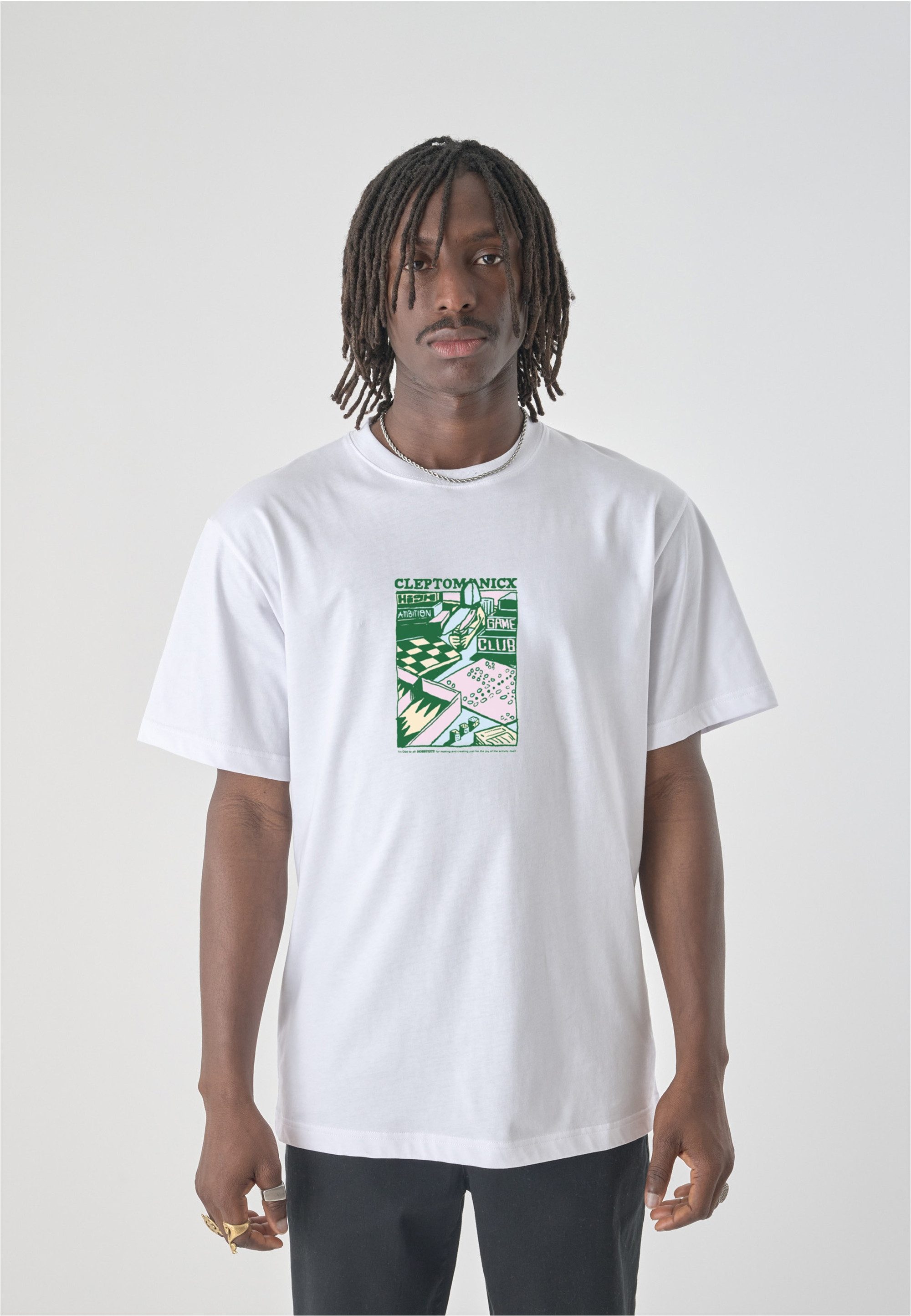 Cleptomanicx T-Shirt Gamer mit lässigem Frontprint