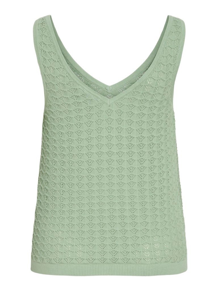 Vila Вязаные свитера VIVUA S/L KNIT TOP / LC Silt Green
