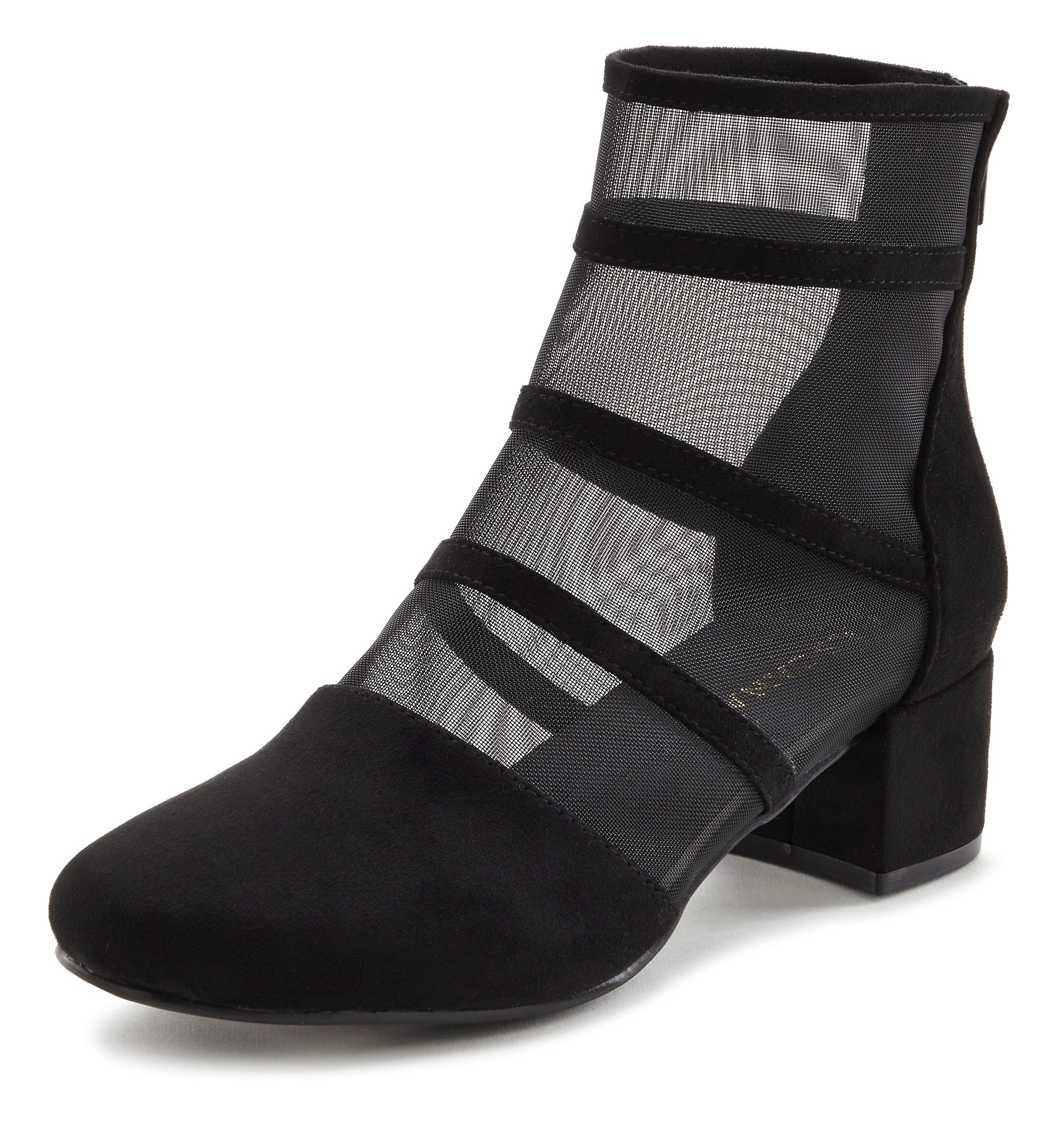 LASCANA Ankle Boots, Stiefel Stiefelette mit modischen Mesh-Einsätzen und B günstig online kaufen