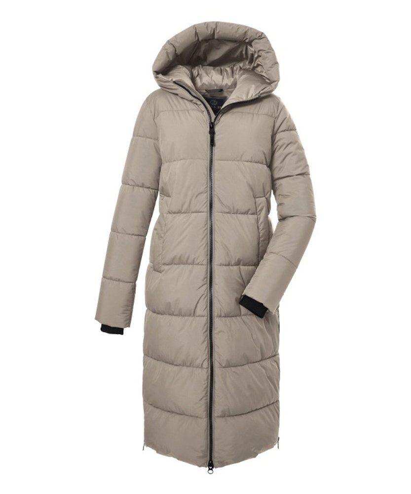 G.I.G.A. DX Wintermantel GW 50 mit Kapuze (wasserabweisend, winddicht) hellbeige Damen