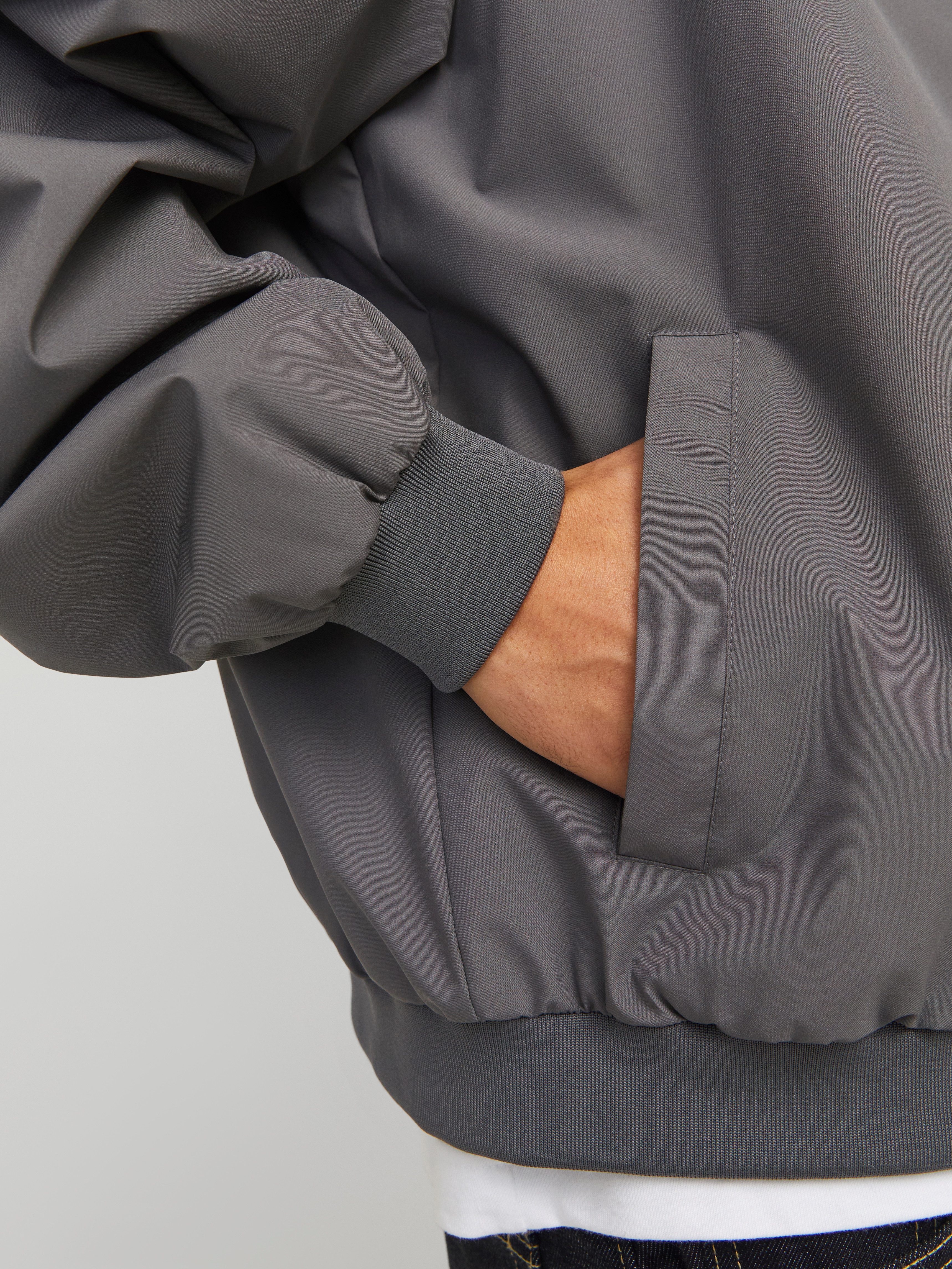 Jack & Jones Bomberjacke JJECHARGE BOMBER JACKET NOOS mit Rippbündchen