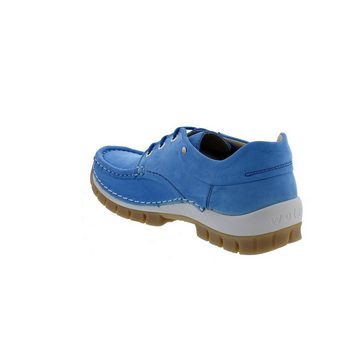 WOLKY Fly, Timber nubuck, Sky-blue, Halbschuh 0470110-815 Schnürschuh