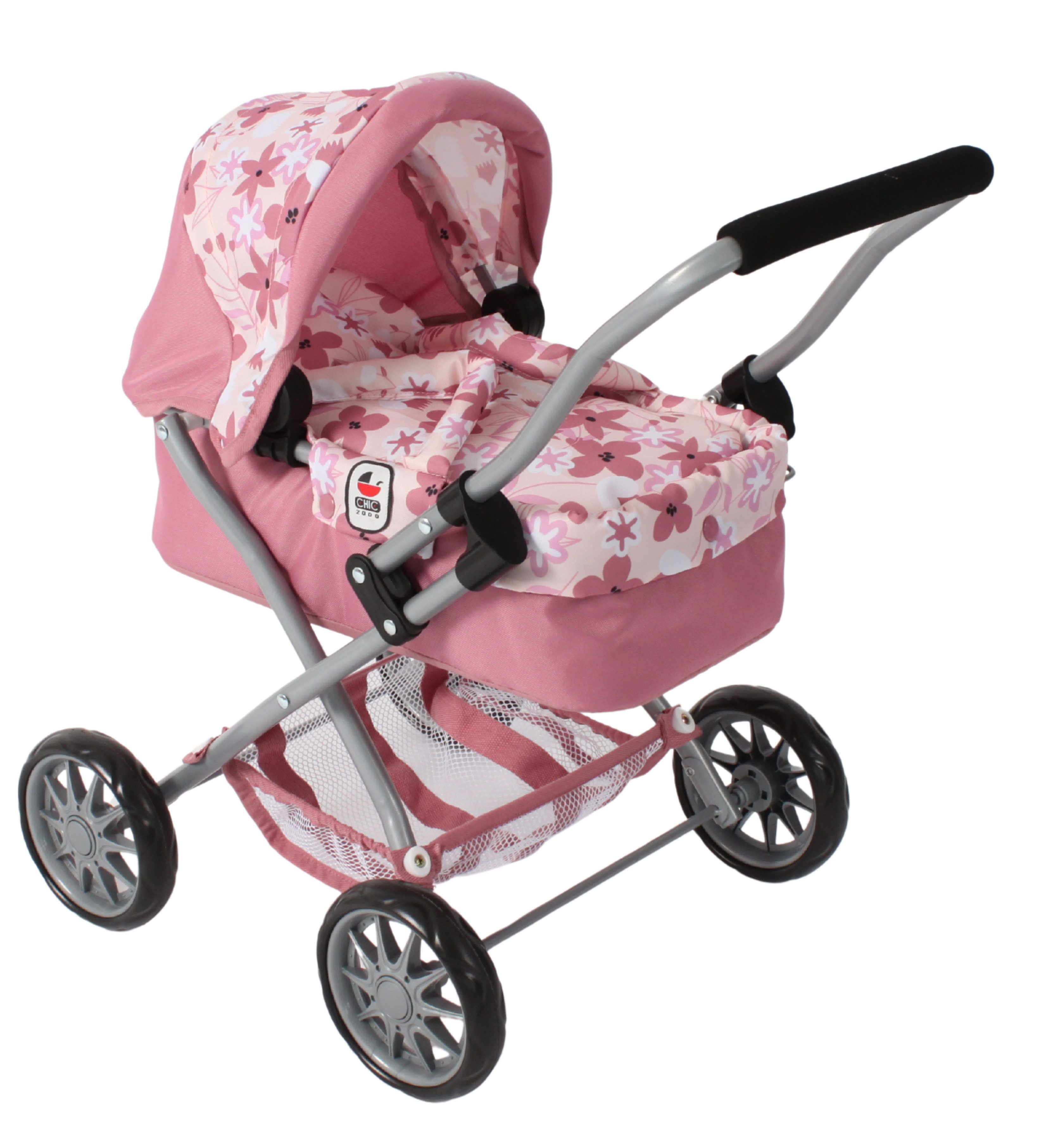 CHIC2000 Puppenwagen Smarty, Mini-Kuschelwagen, mit herausnehmbarer Tragetasche
