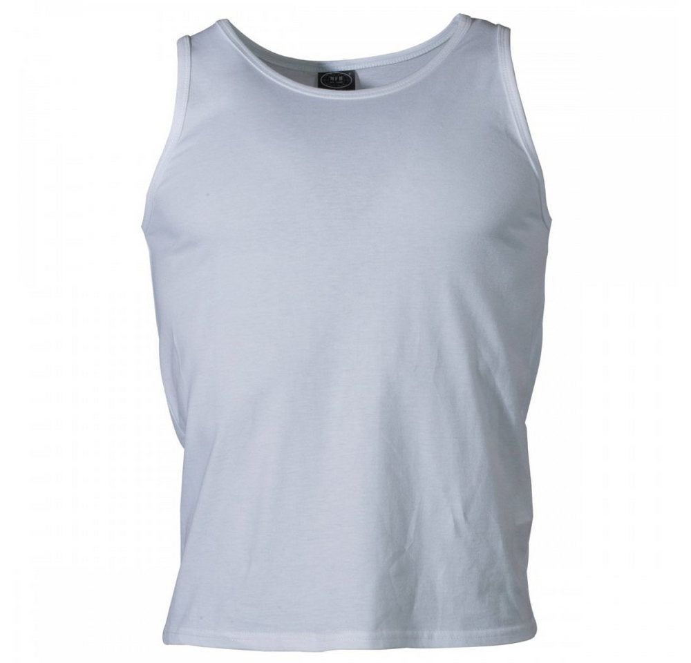 MFH Tanktop US Tank-Top, weiß, 160g/m² - XXL 170 g/m²