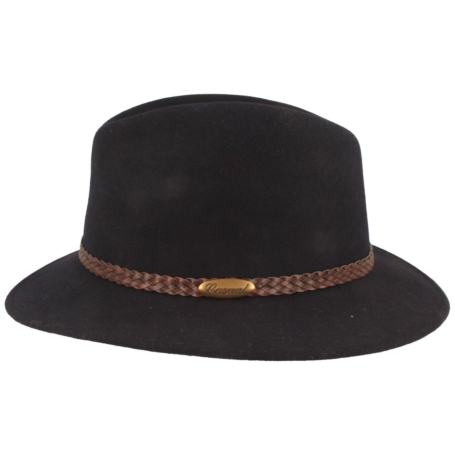 Breiter Filzhut rollbar aus Wollfilz günstig online kaufen