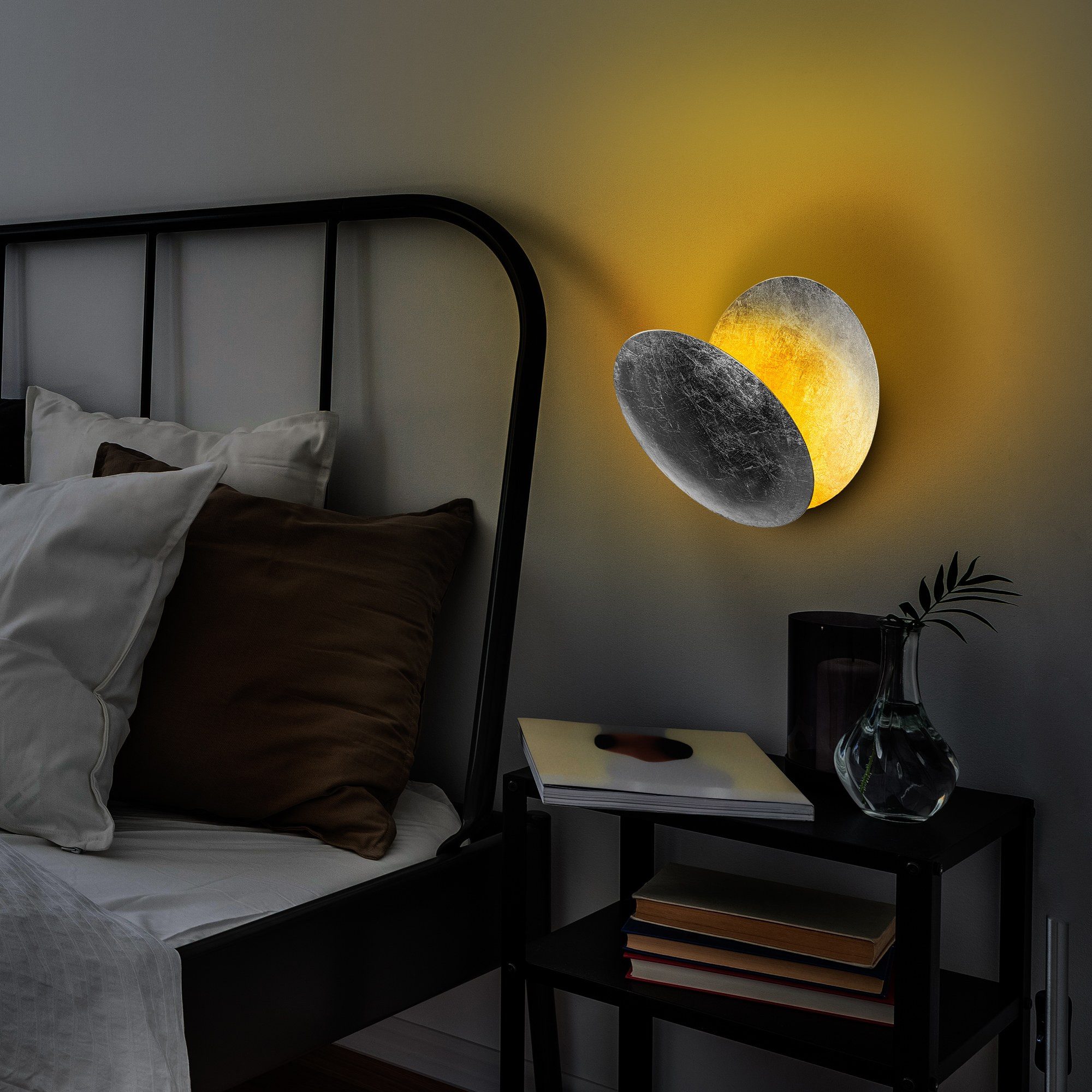 Opviq Wandleuchte METAL BODY, 25 cm günstig online kaufen