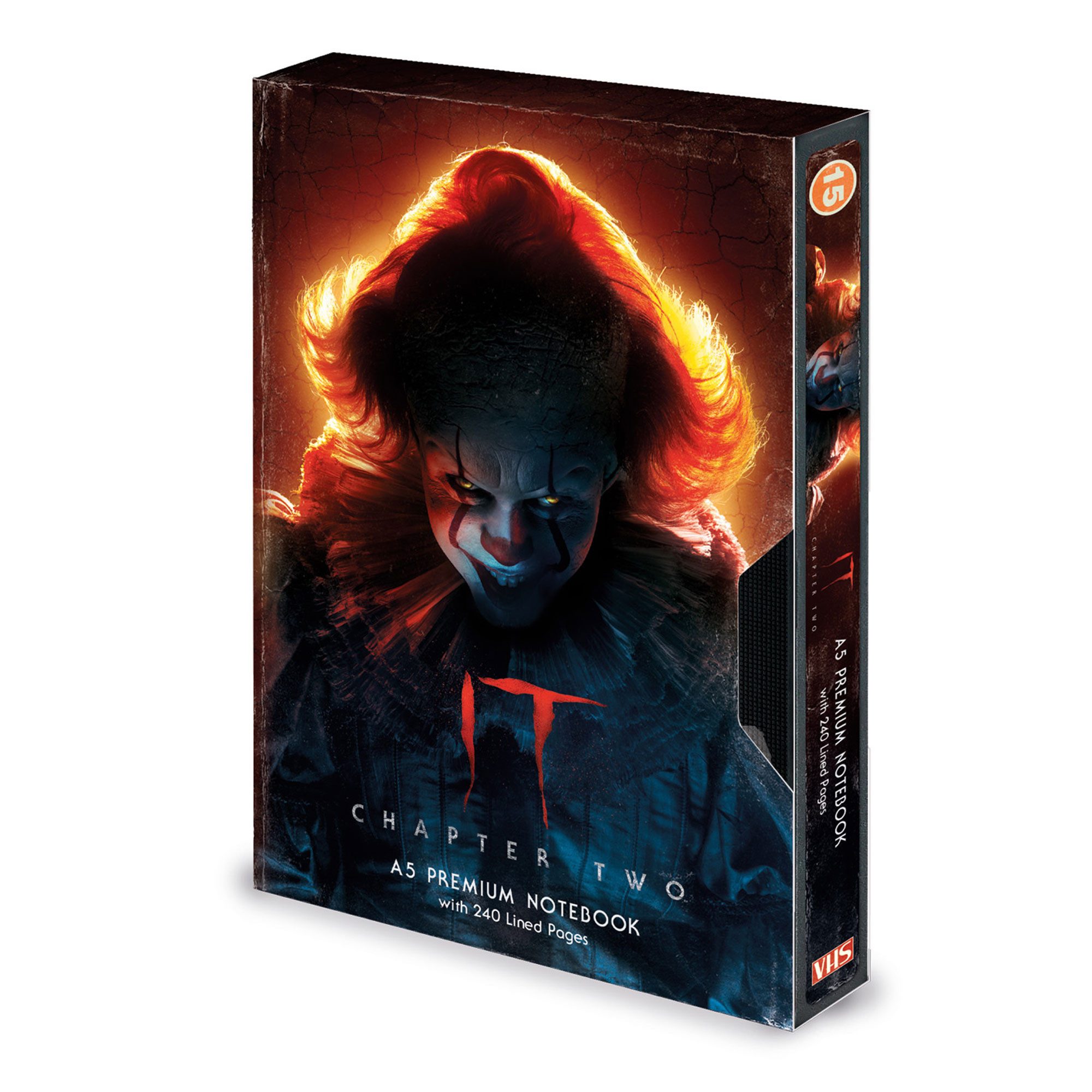 Notizbuch IT Chapter 2 - Luxus-Notizbuch - Dead Lights - VHS