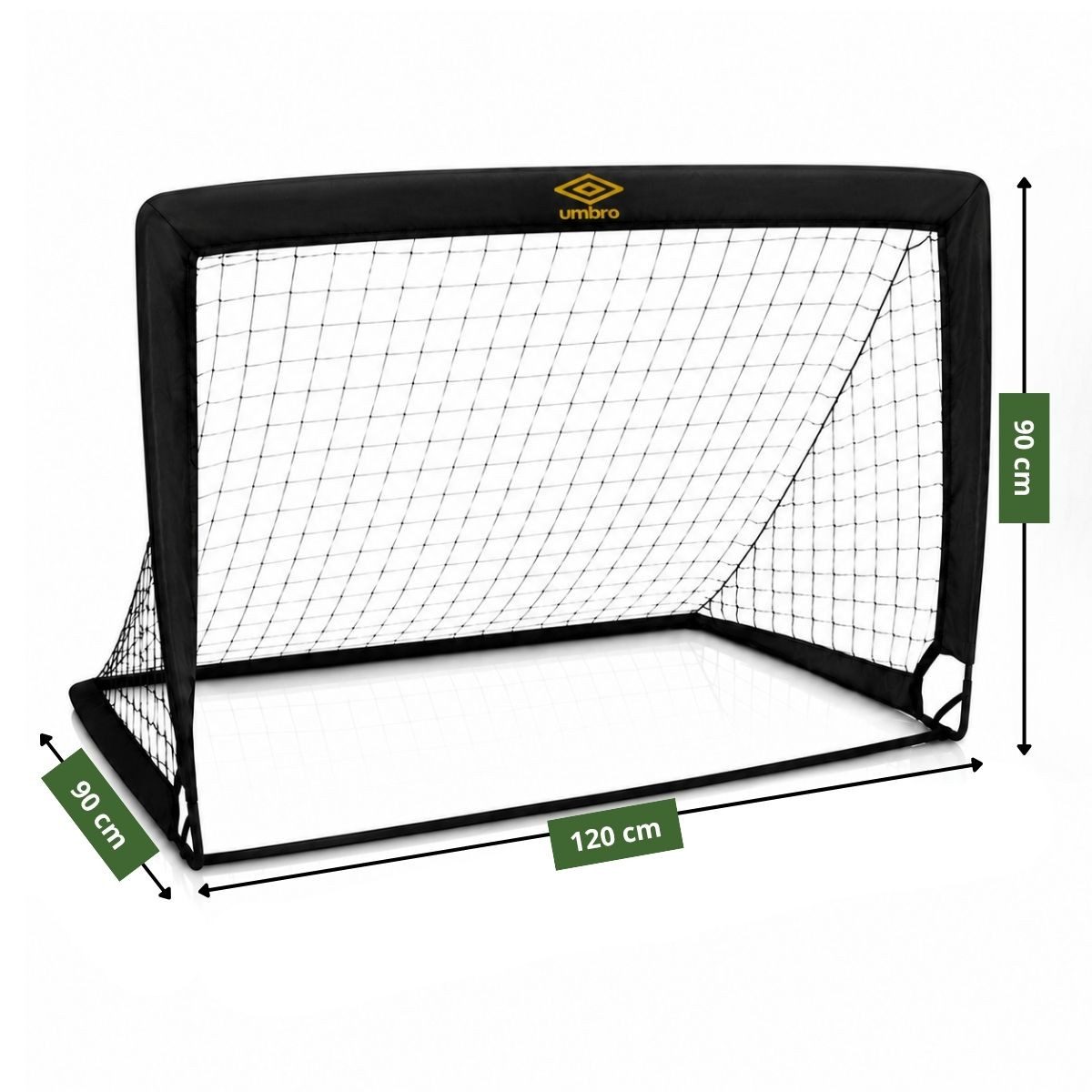 Umbro Fußballtor Umbro Pop-Up Fußballtor Set von 2 120 x 90 x 90 cm