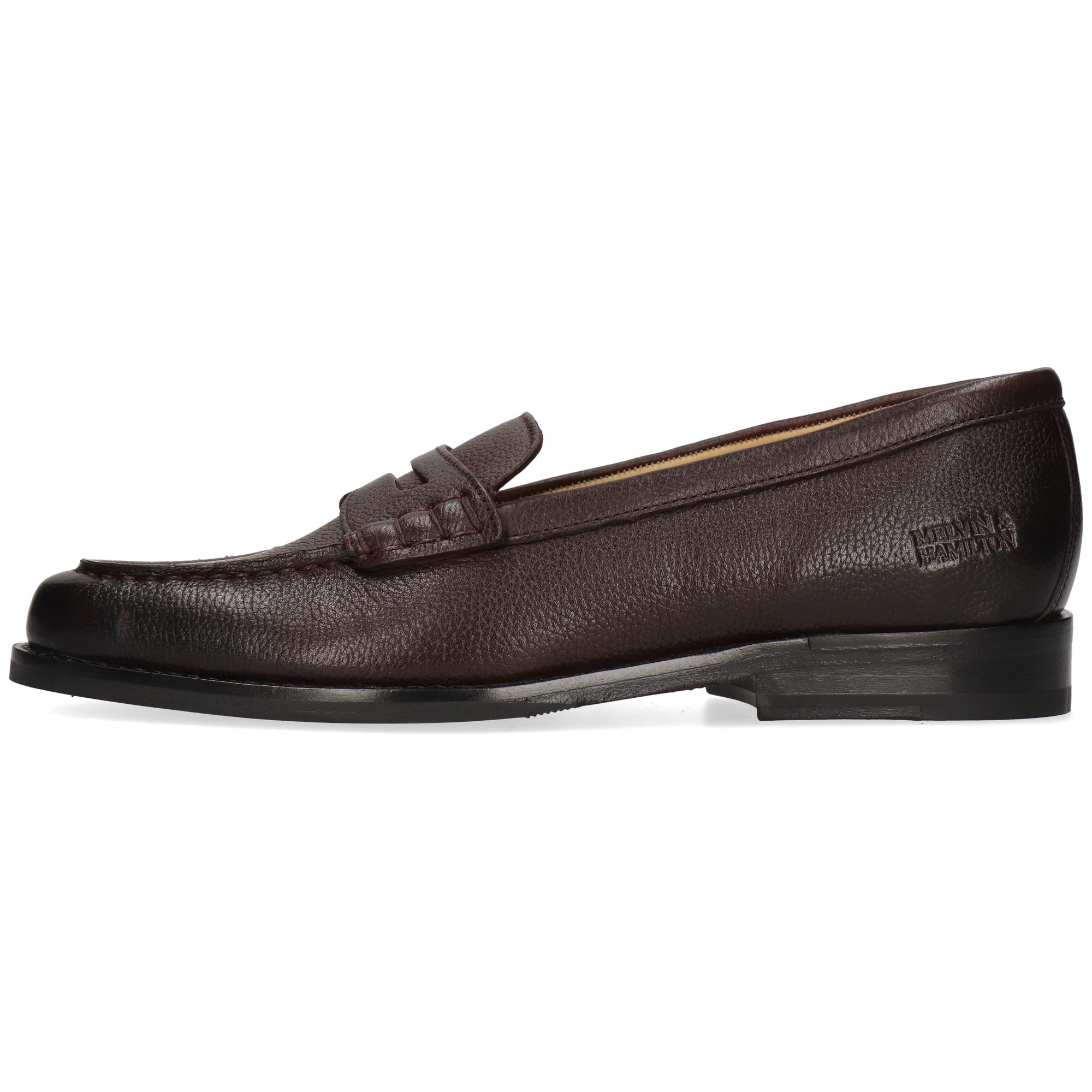 Melvin & Hamilton Mia 1 Leder-Loafers für Damen Loafer Flache Absätze, Echtes Leder, Vegetabile Gerbung
