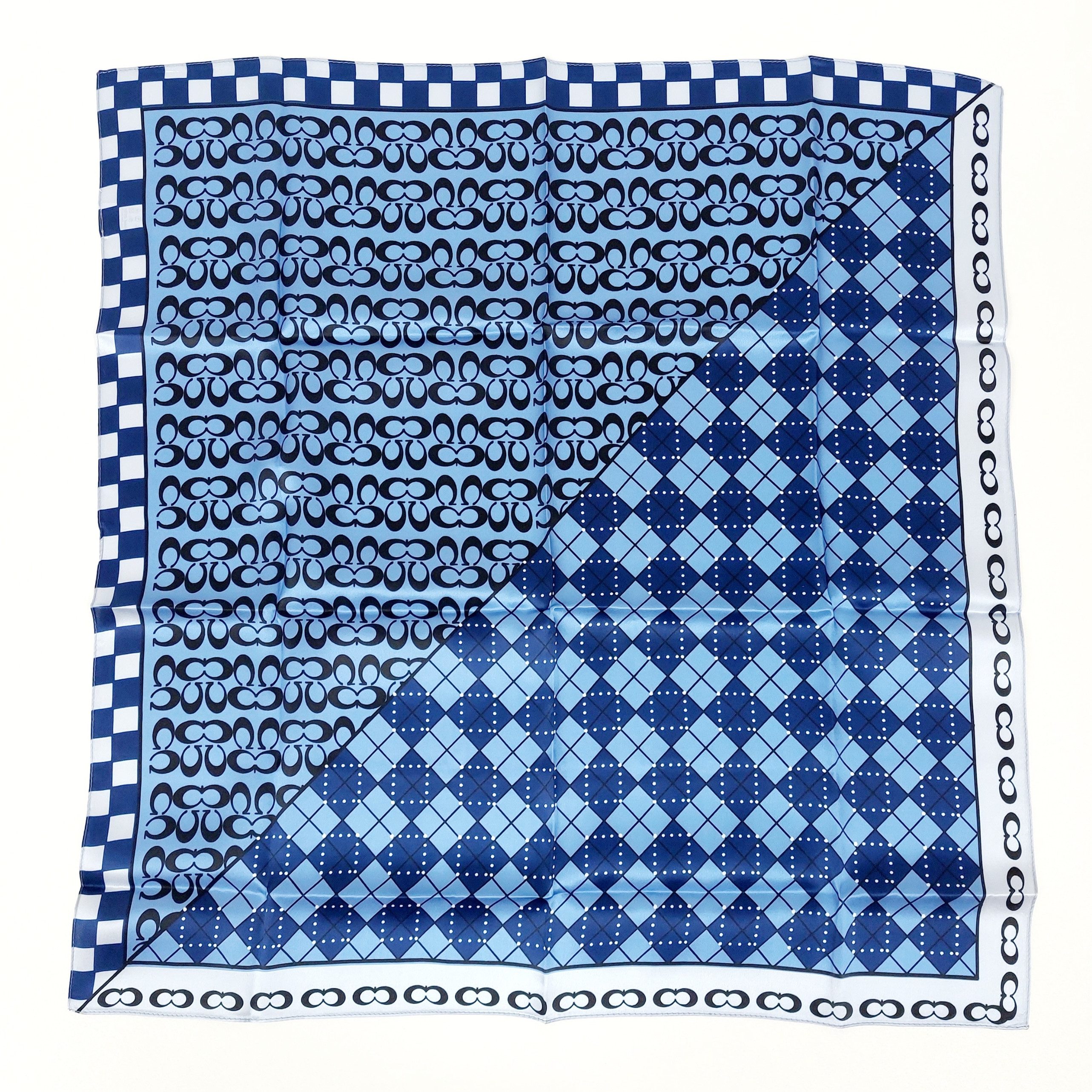 TINITEX Seidenschal SPECIAL EDITION - Seidentuch Halstuch Patchwork