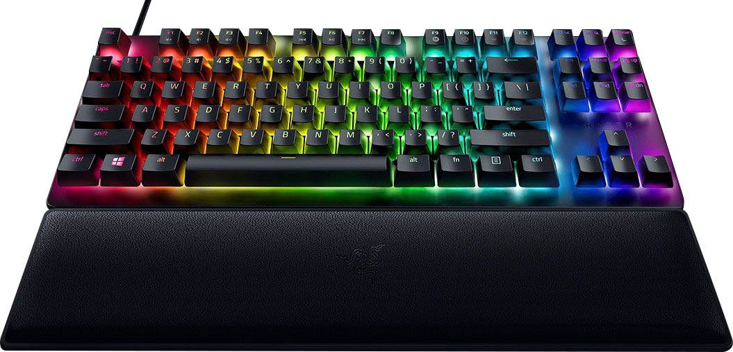 RAZER Huntsman V2 Tenkeyless - Klickend optischer Switch Gaming-Tastatur