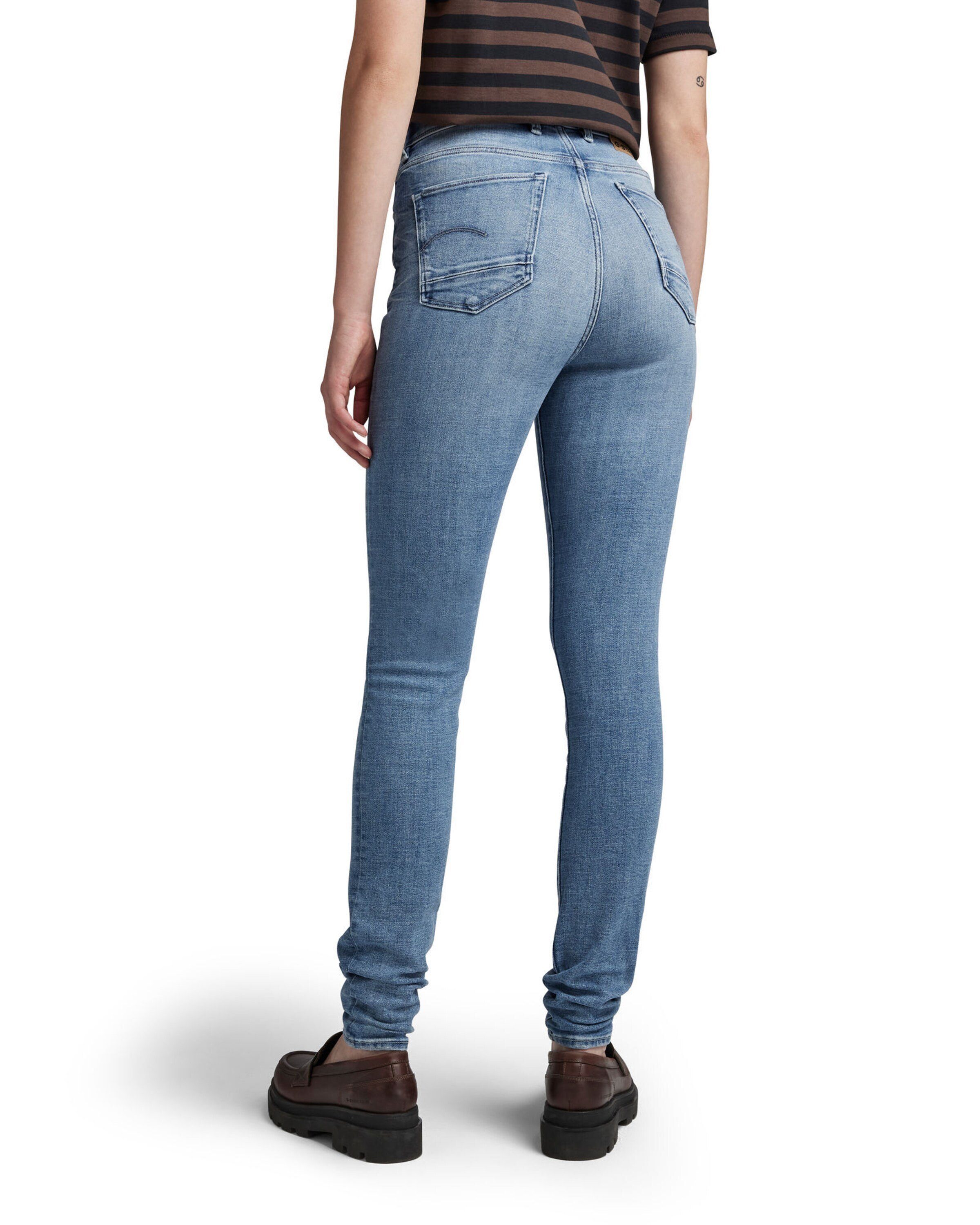 Details (1-tlg) G-Star Plain/ohne Skinny-fit-Jeans RAW