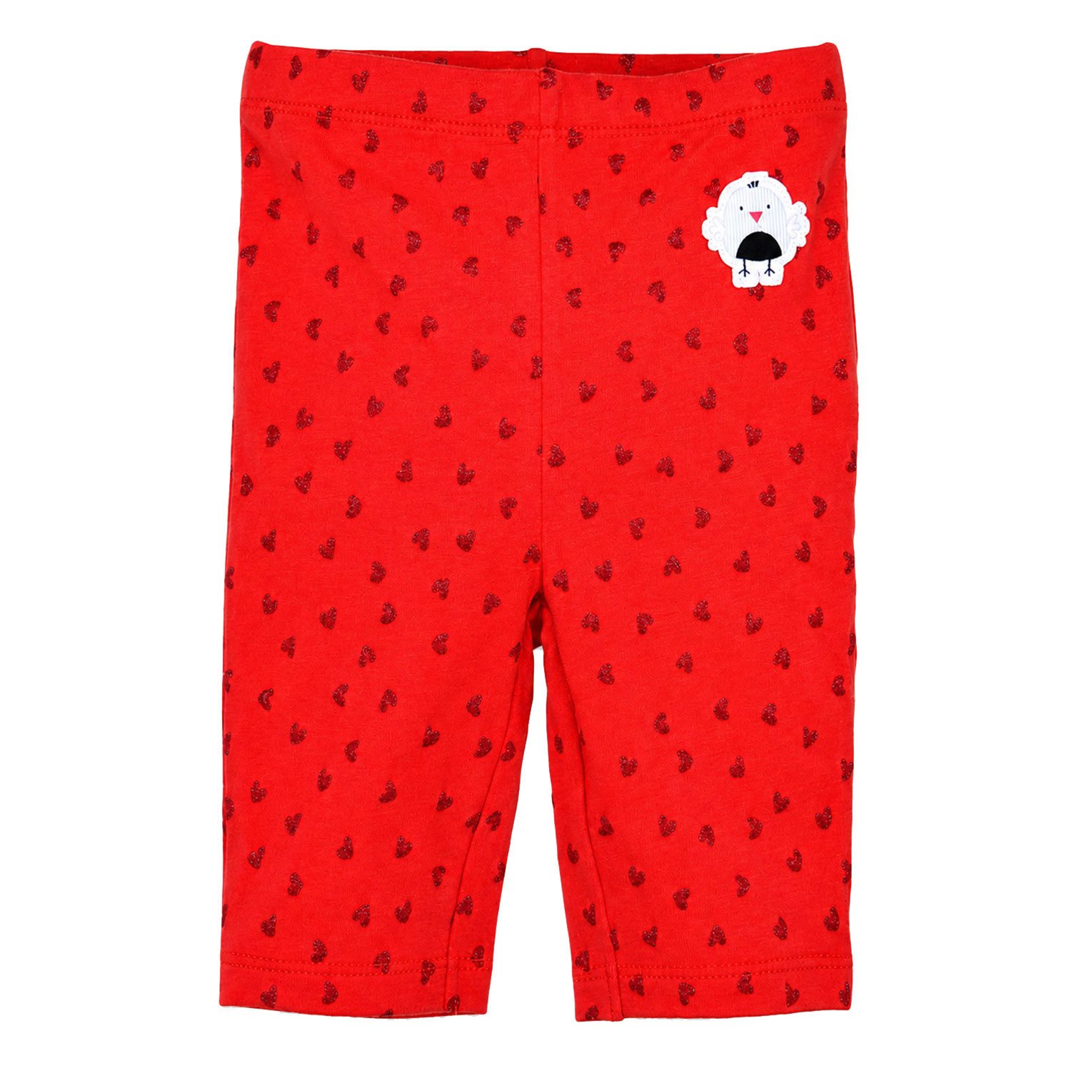 Leggings Baby Kinder Capri Leggings 86597 - Rot, Sommerhos