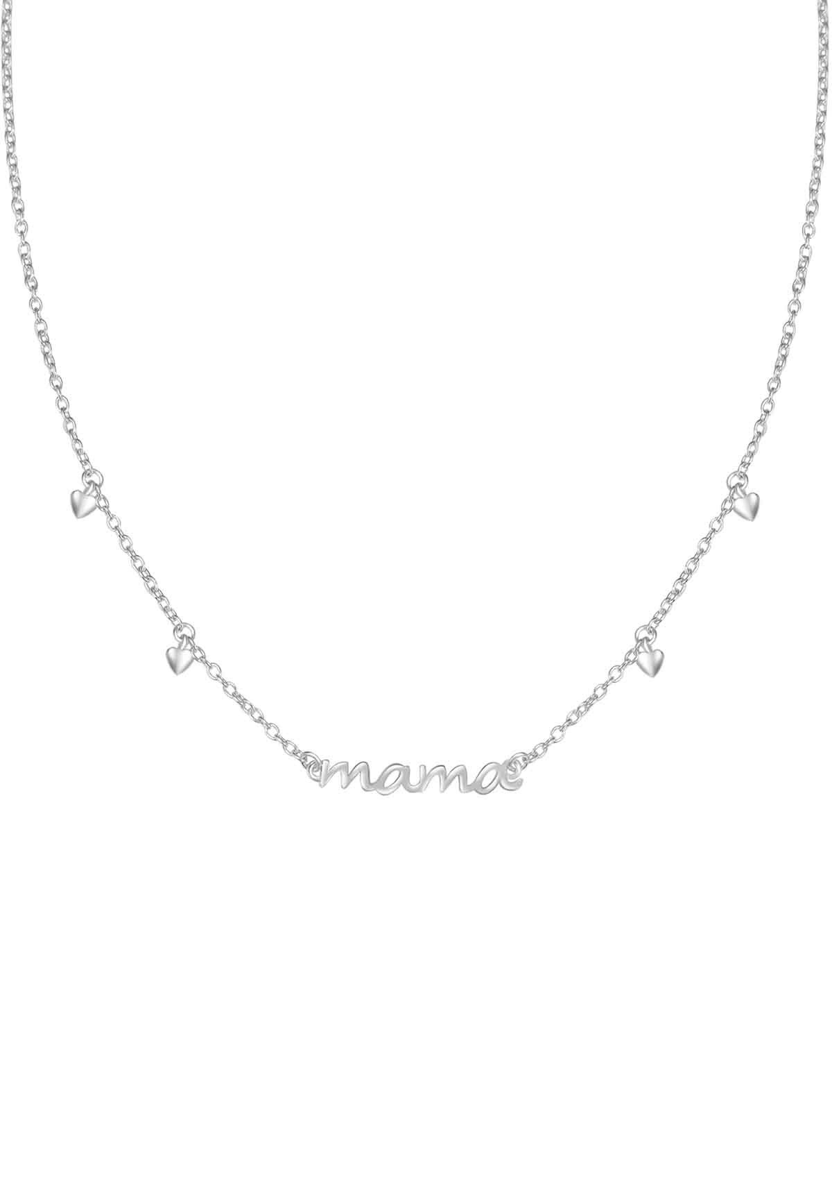 Hey Happiness Kette mit Anhänger Mama & Herzen, Muttertag Halskette, Damen günstig online kaufen