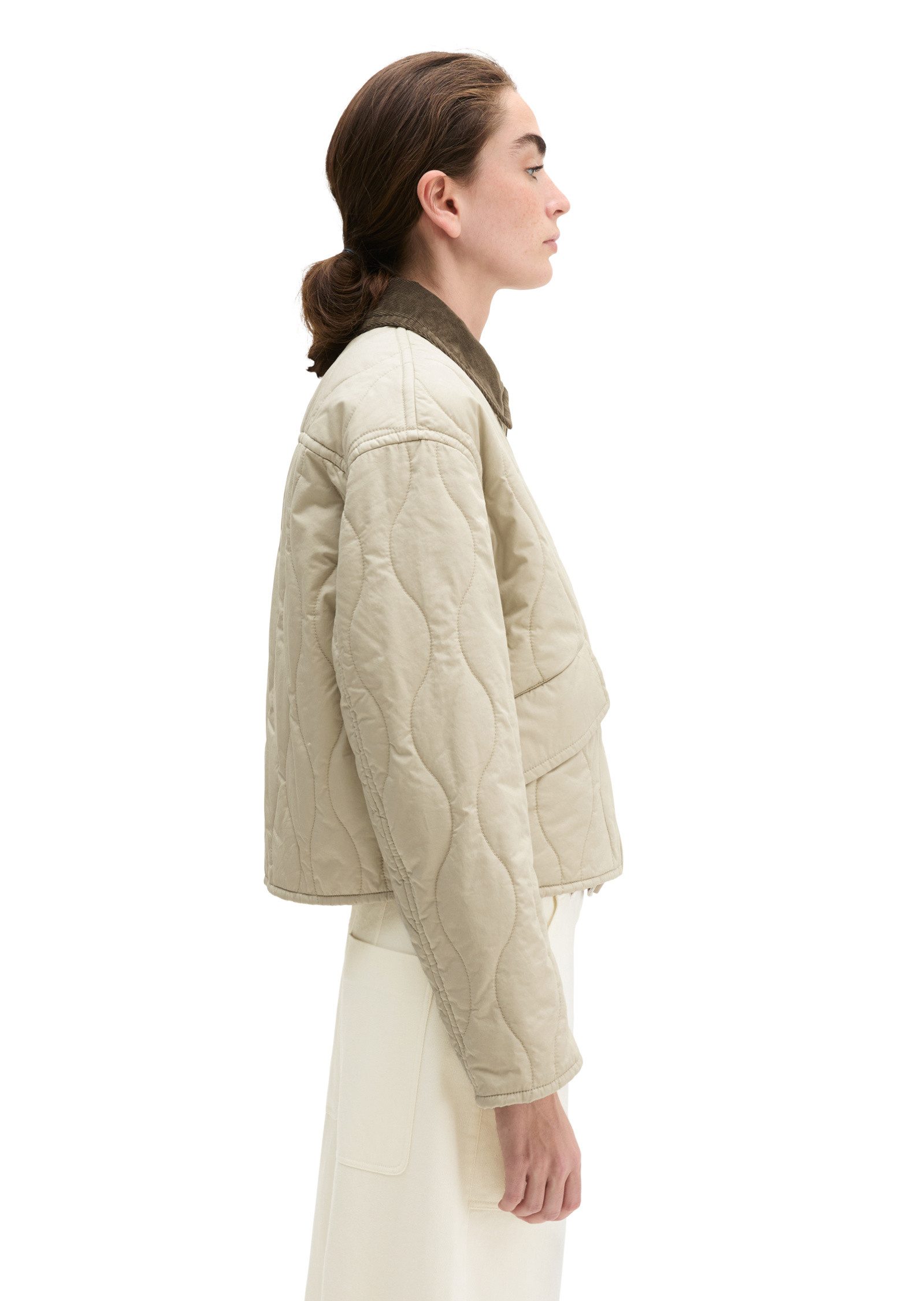 Marc O'Polo Outdoorjacke aus wasserabweisendem Twill