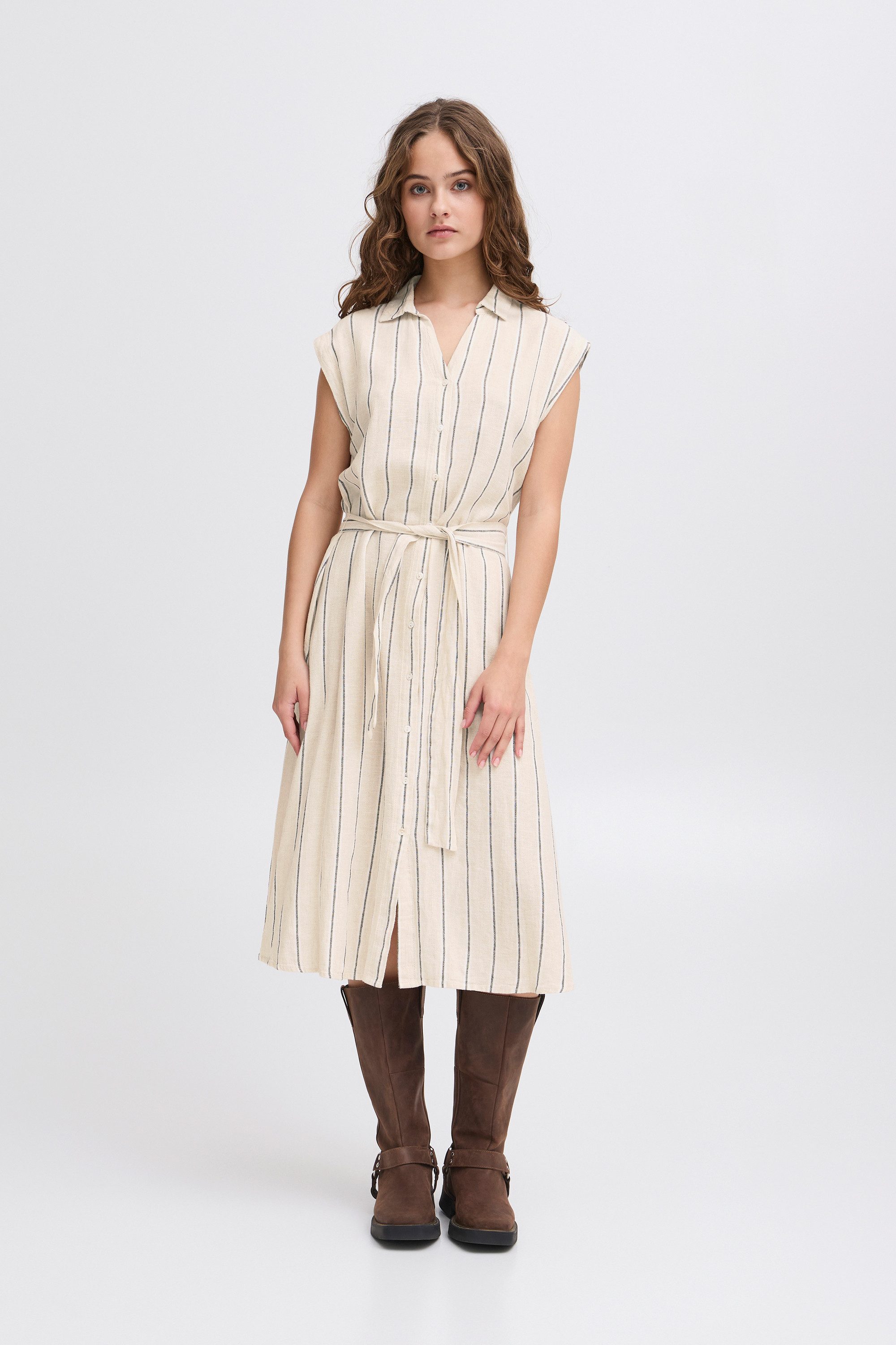 ICHI Jerseykleid Freizeitkleid IHLINNO