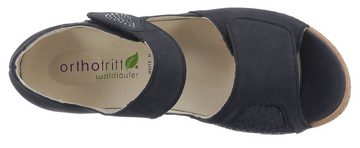 Waldläufer HELIETT-SOFT Riemchensandale, Sommerschuh, Sandalette, Keilabsatz, mit Strasssteine, H-Weite