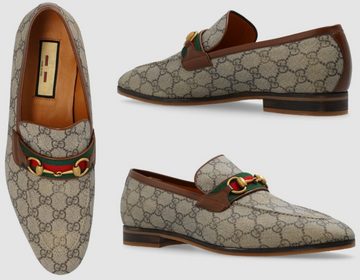 GUCCI GUCCI Paride Horsebit Loafers Monogram Sneakers Schuhe Mocassin Slippe Sneaker