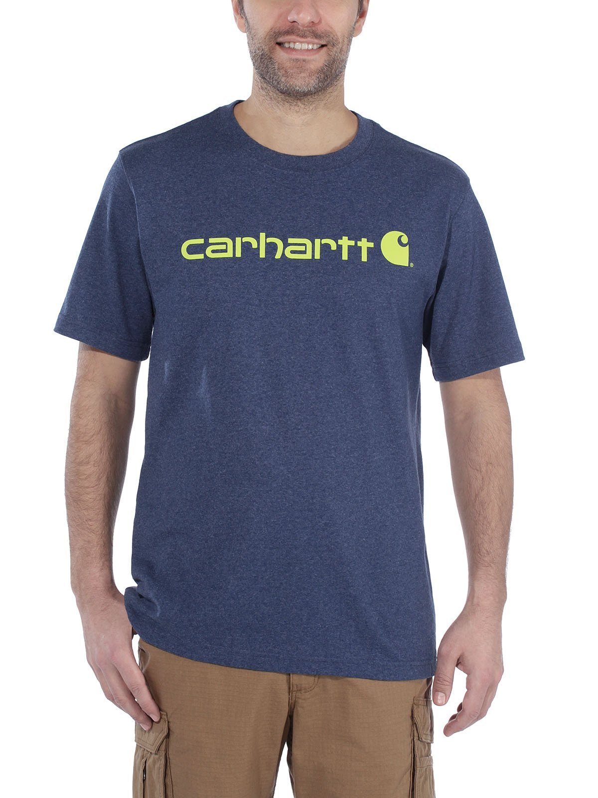 Carhartt T-Shirt Carhartt Logo Passform T-Shirt, Lockere