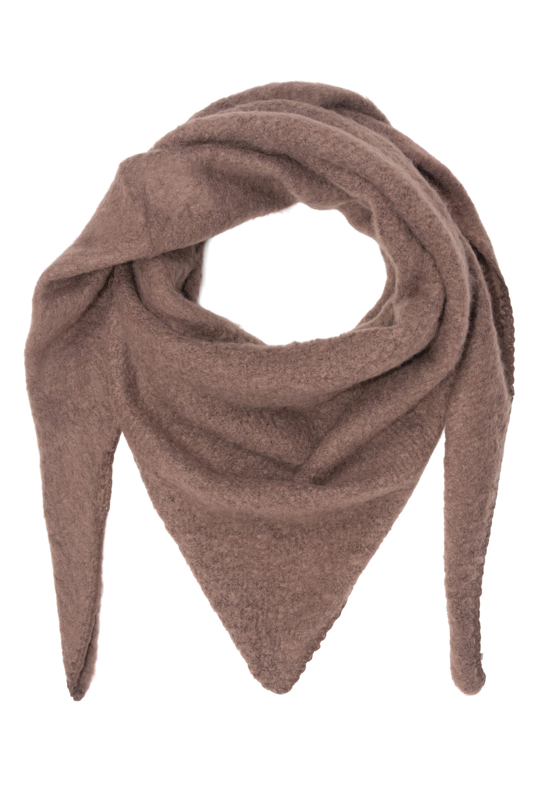 Seasons of April Schal BRITTA, Kuschelig weicher Damen Schal in dreieck Form uni Farben