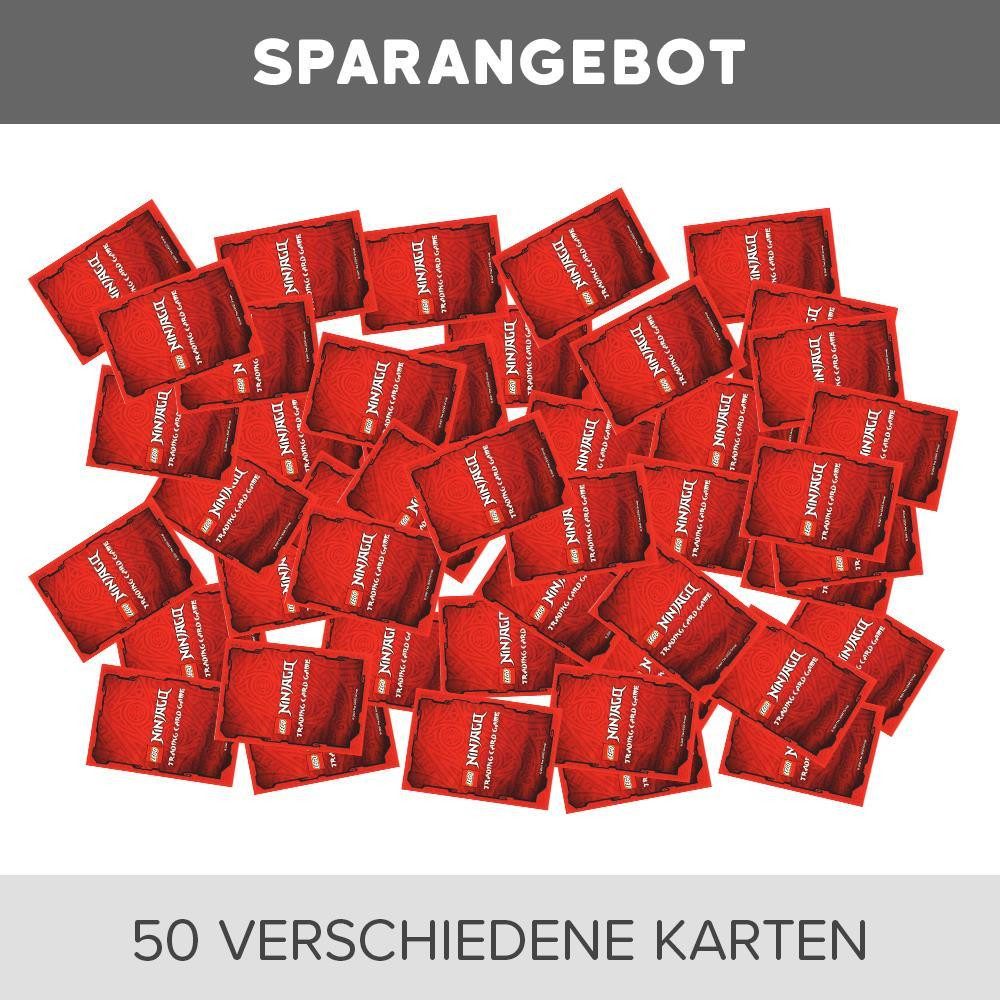 LEGO® Sammelkarte LEGO Ninjago Serie 6 Trading Cards 50 verschiedene Base Karten Deutsch