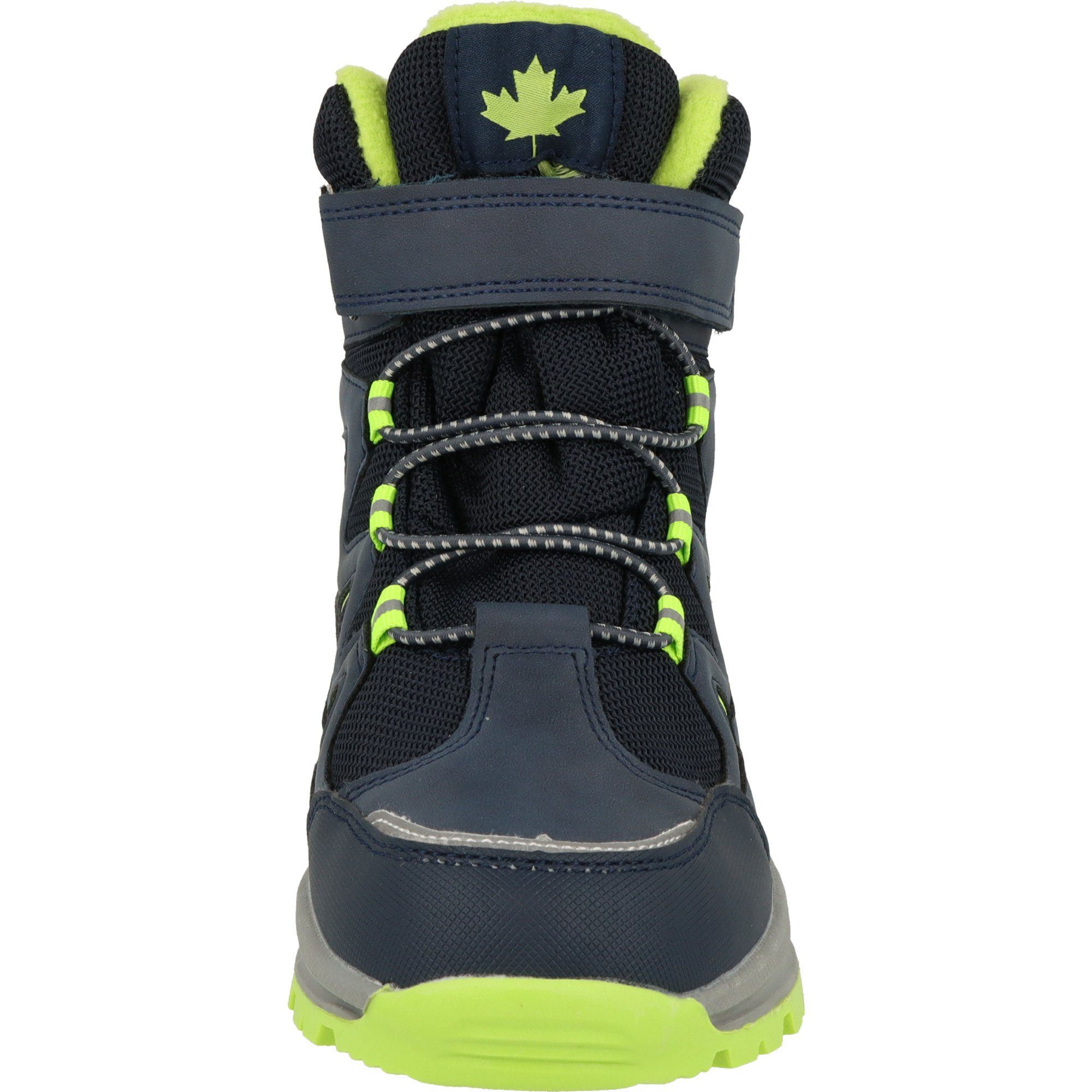 Indigo Canadians Jungen Schuhe Boots Blau Winterboots 467-259 TEX Winterstiefel gefüttert