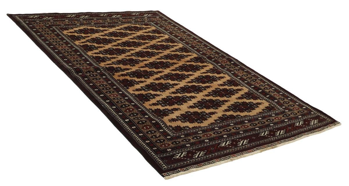 Orientteppich Turkaman 161x237 Handgeknüpfter Perserteppich, mm 6 Trading, Höhe: / rechteckig, Orientteppich Nain