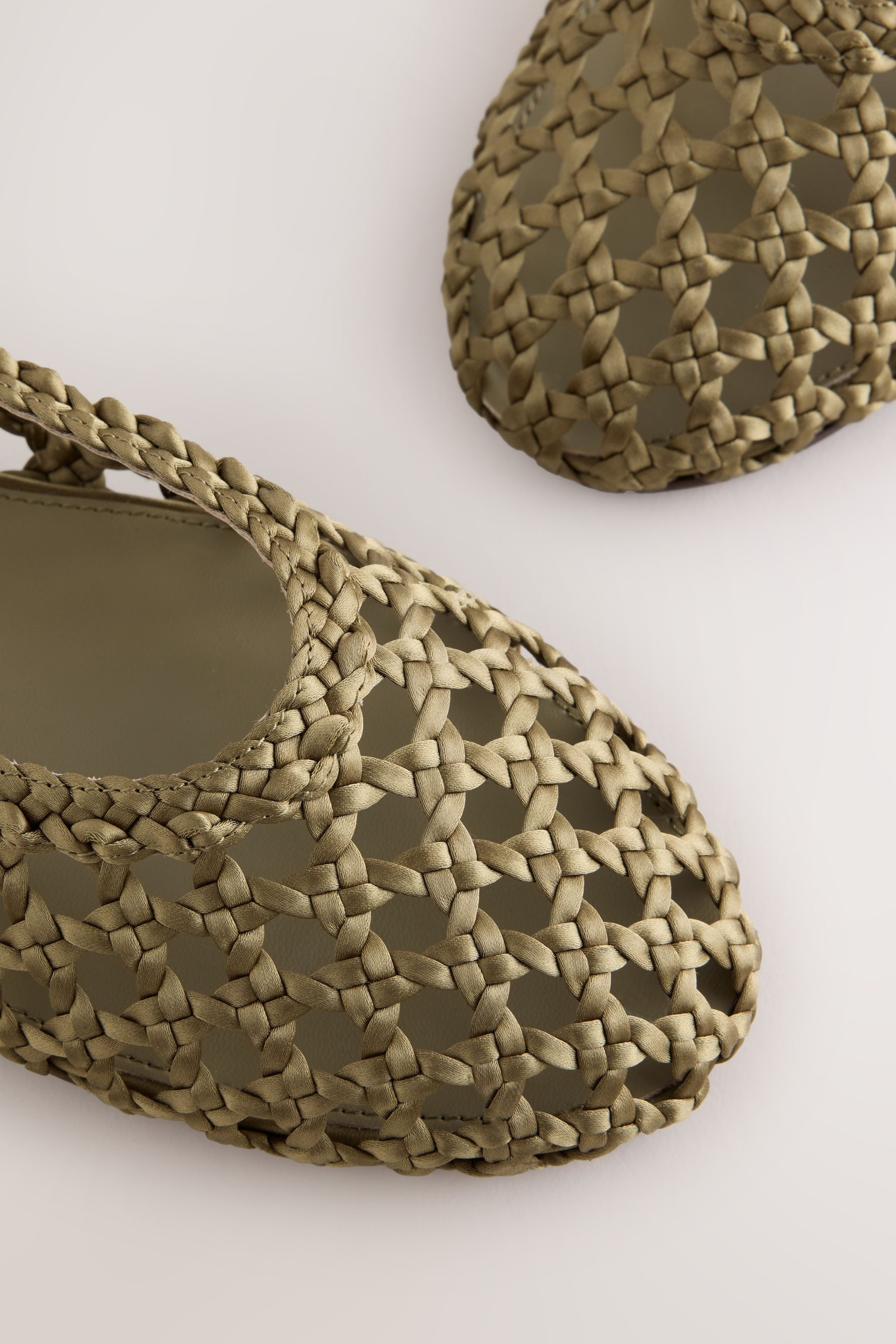 Next Forever Comfort® flache Satin-Ballerinas Ballerina