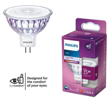 Philips LED-Leuchtmittel GU5.3 LED Strahler MR16 12 Volt 36° 12 V, GU5.3, Neutralweiß