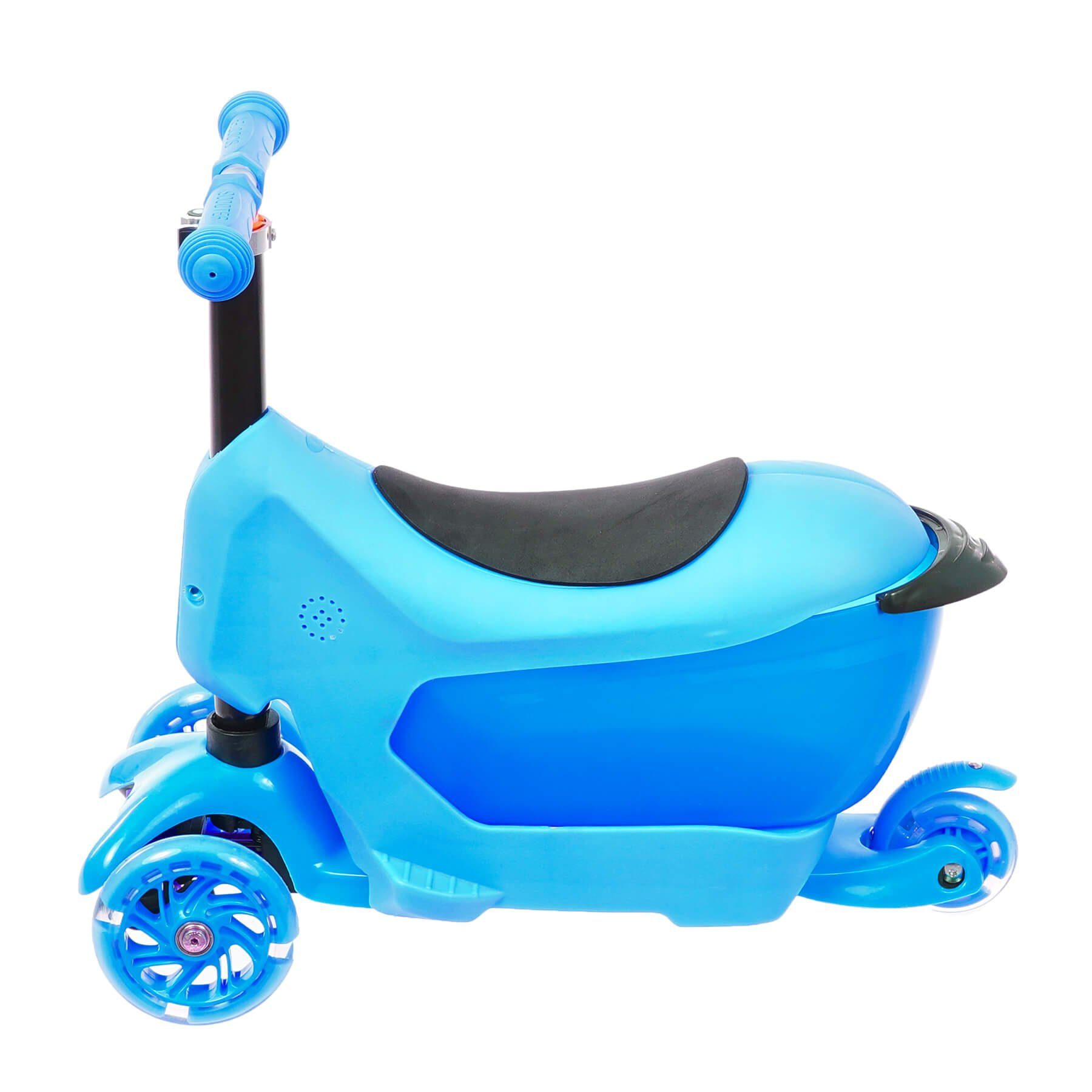 ZIZITO Scooter »Kinderroller 2 in 1 Laufrad ab 1 Jahr Roller Kinder Scooter  Kinder Roller Faltbar mit LED Licht Räder und Sitz«