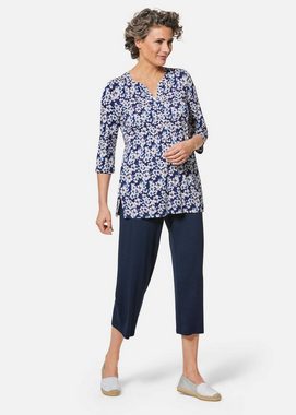 GOLDNER Print-Shirt Figurschmeichelndes Drucktunika-Shirt