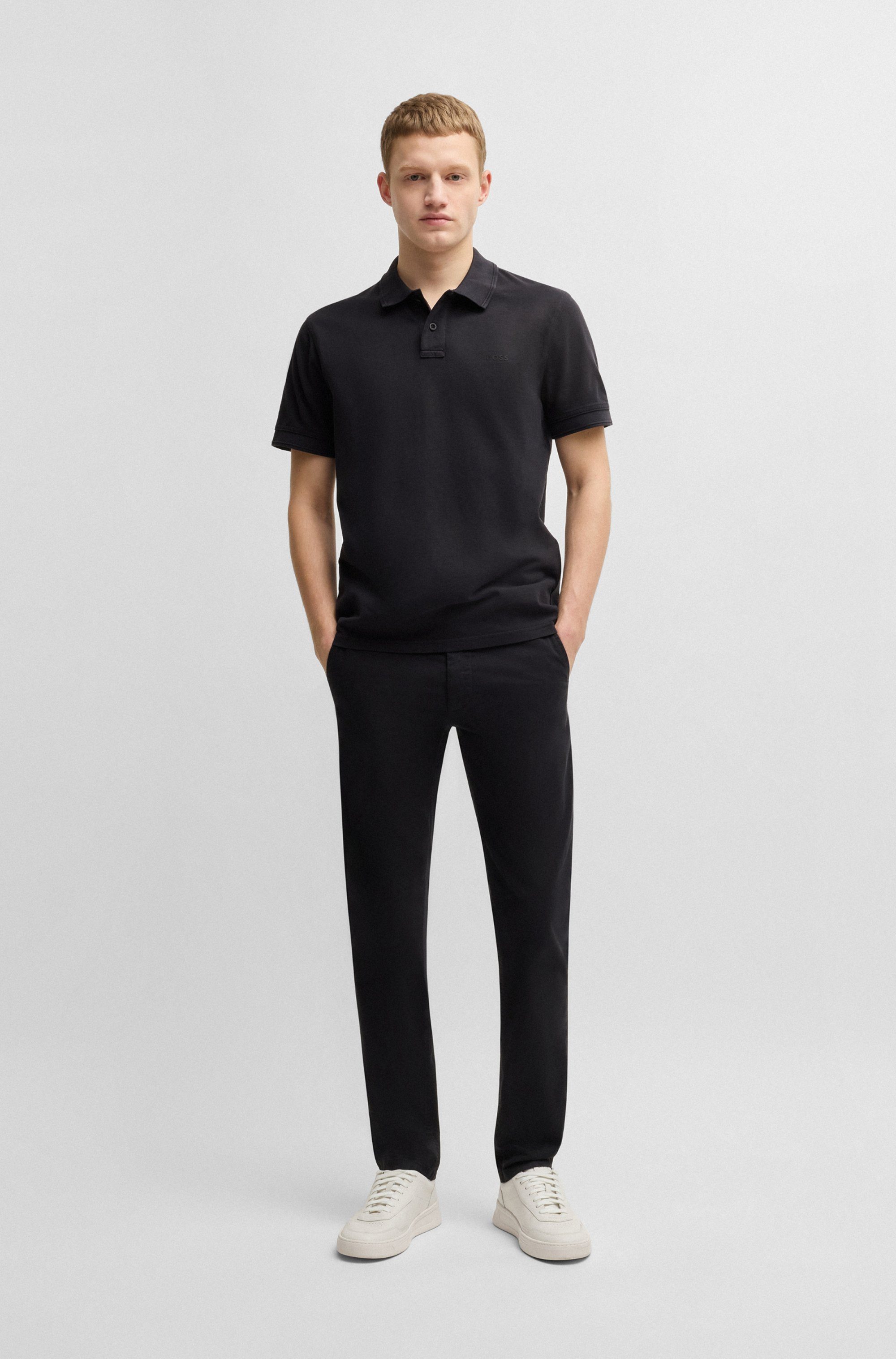 BOSS ORANGE Poloshirt Prime mit Polokragen