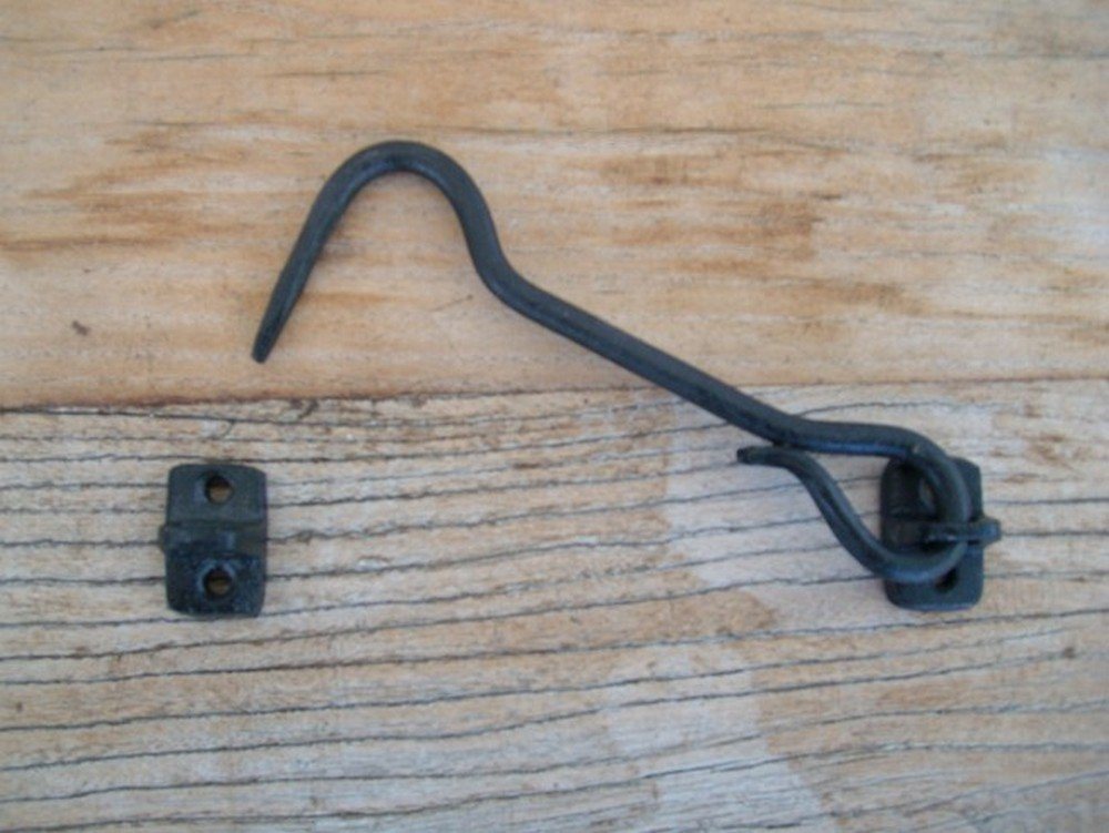Thumbnail - Deko-Impression Türriegel Kajüthaken, Riegel, Eisenhaken, Türbeschlag, Eisen, Landhaus 15 cm, (1-tlg)
