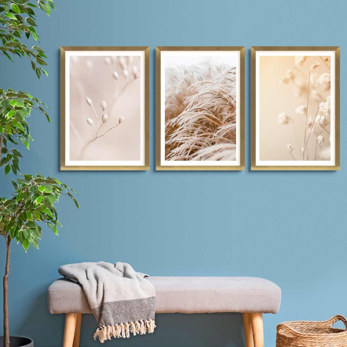 PHOTOLINI Bilderrahmen 3er Set breite Rahmen, günstig online kaufen