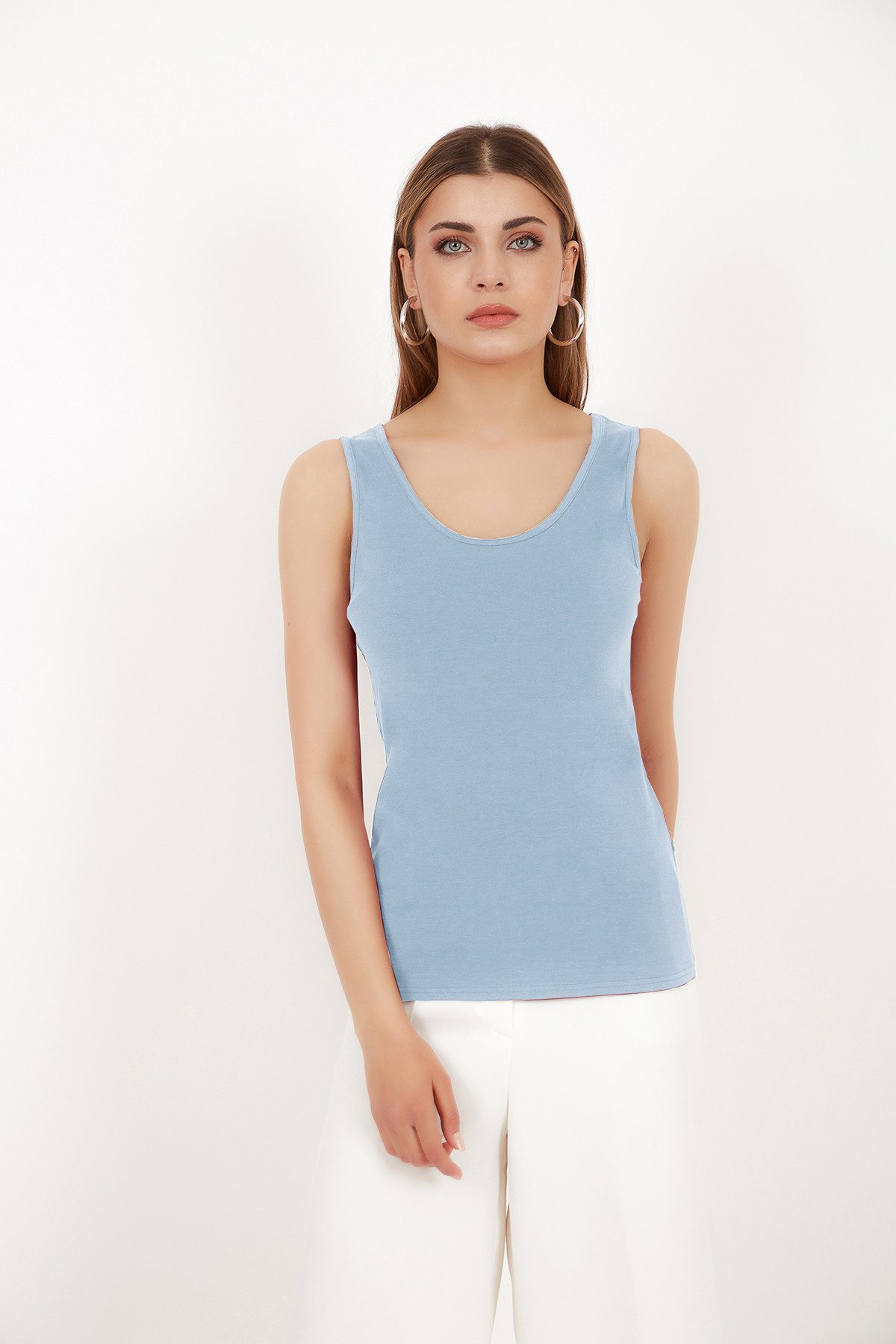 Vivienne Fashion Tanktop Tulipe Vivieene hochwertiges Damen Top mit Innenfutter