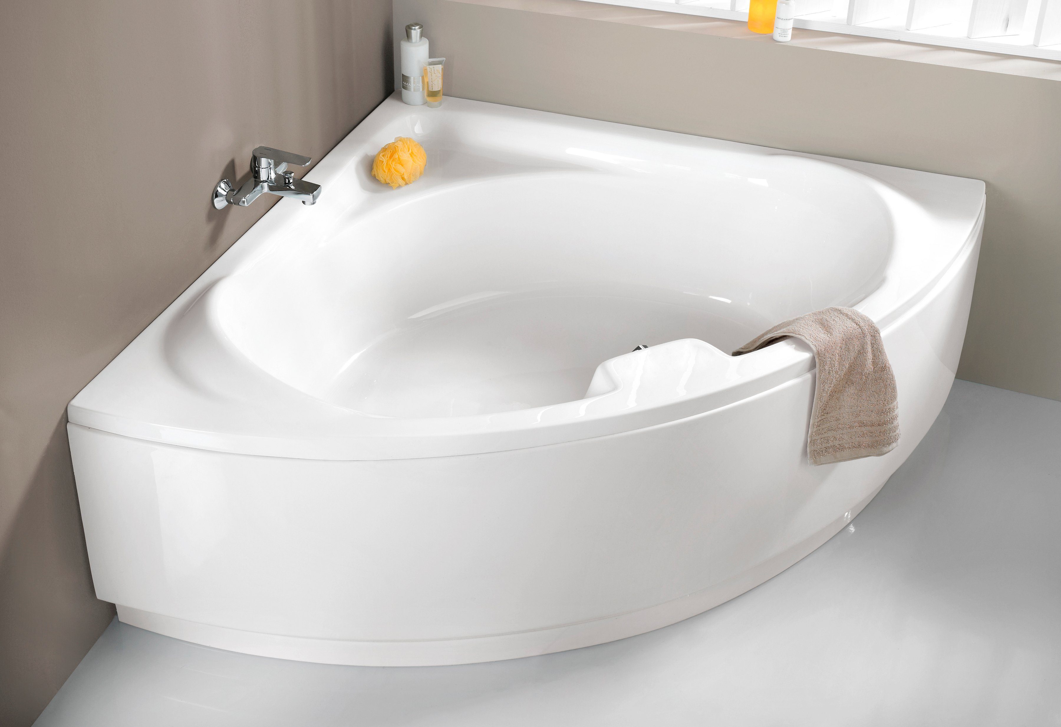 OTTOFOND Eckwanne Laguna, (Komplett-Set, 4-tlg), mit Schürze, Fußgestell un günstig online kaufen